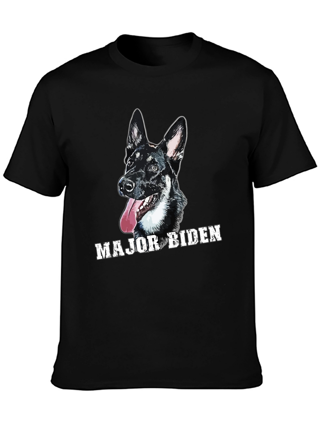 Major Biden Dog Graphic T-Shirt