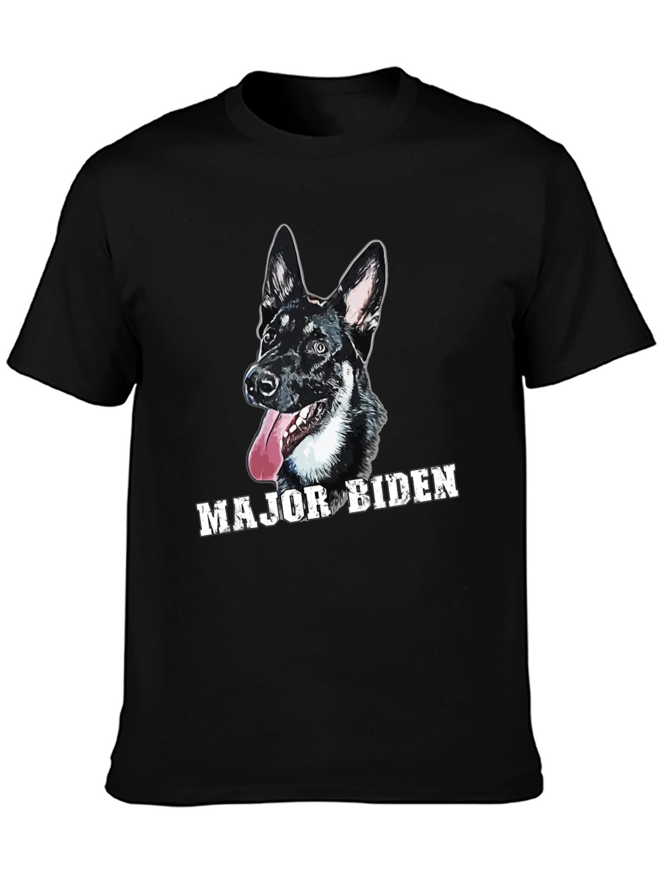 Major Biden Dog Graphic T-Shirt