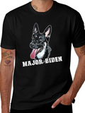 Major Biden Dog Graphic T-Shirt