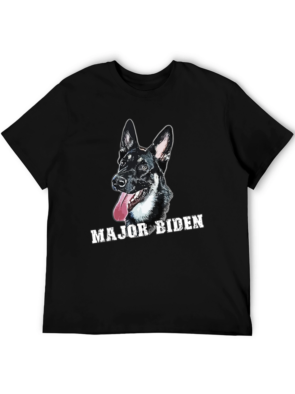 Major Biden Dog Graphic T-Shirt
