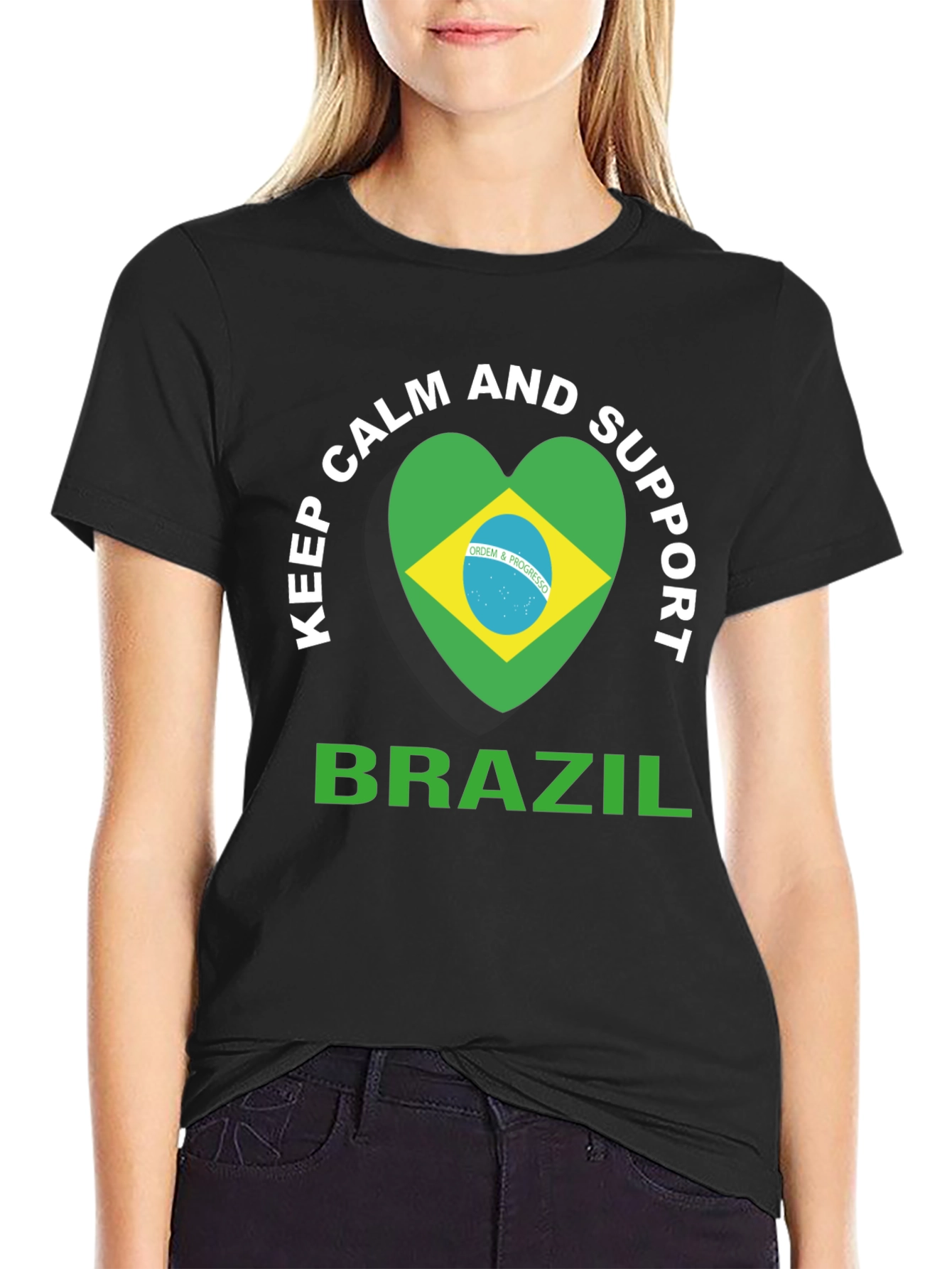 Keep Calm and Support Brazil T-Shirt