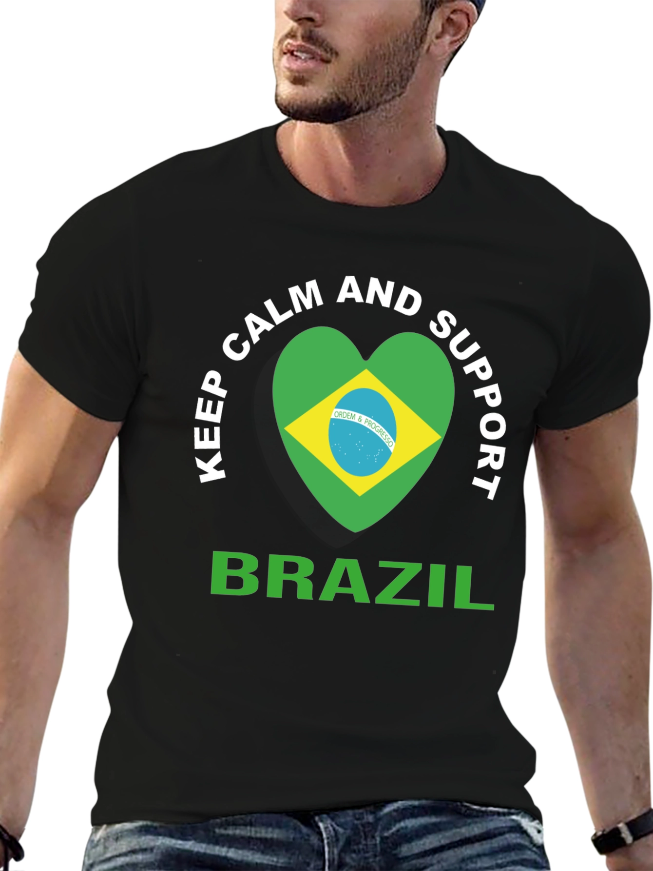 Keep Calm and Support Brazil T-Shirt