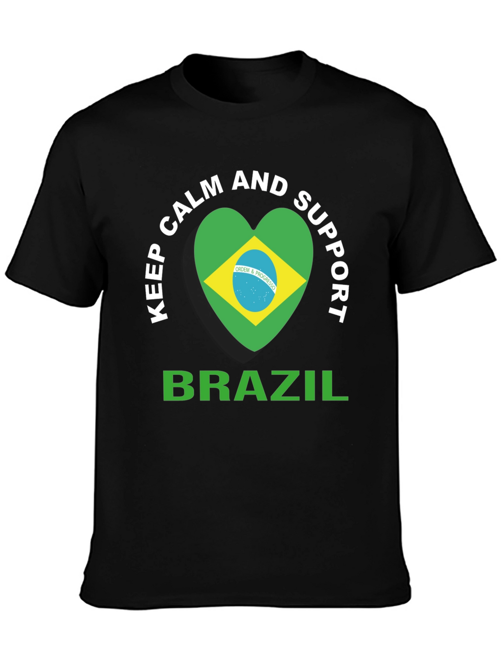 Keep Calm and Support Brazil T-Shirt