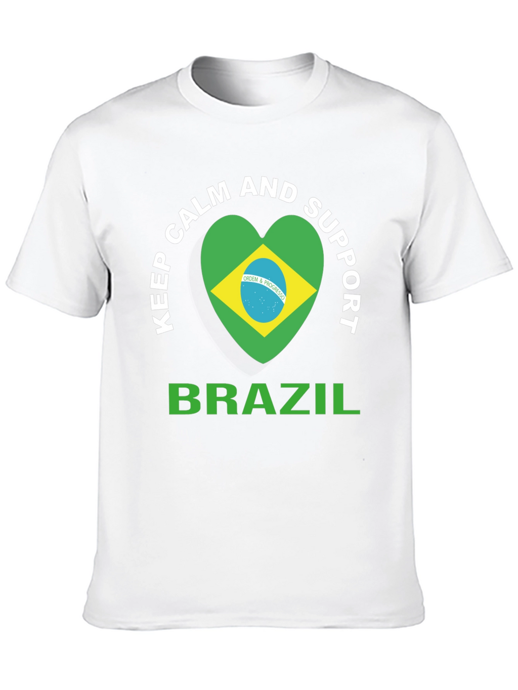 Keep Calm and Support Brazil T-Shirt