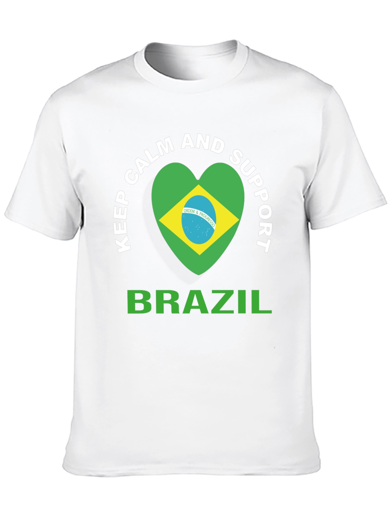 Keep Calm and Support Brazil T-Shirt