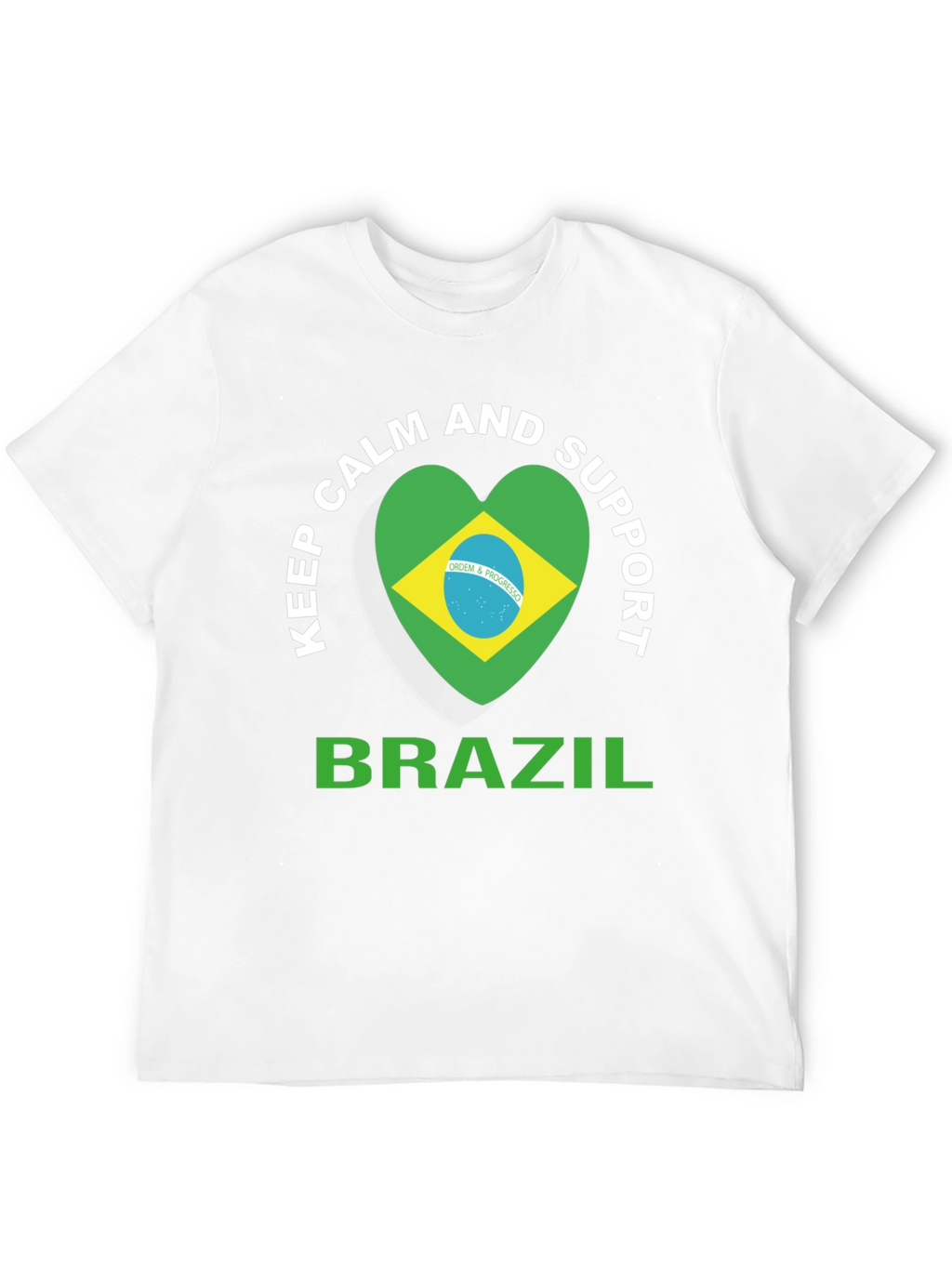 Keep Calm and Support Brazil T-Shirt