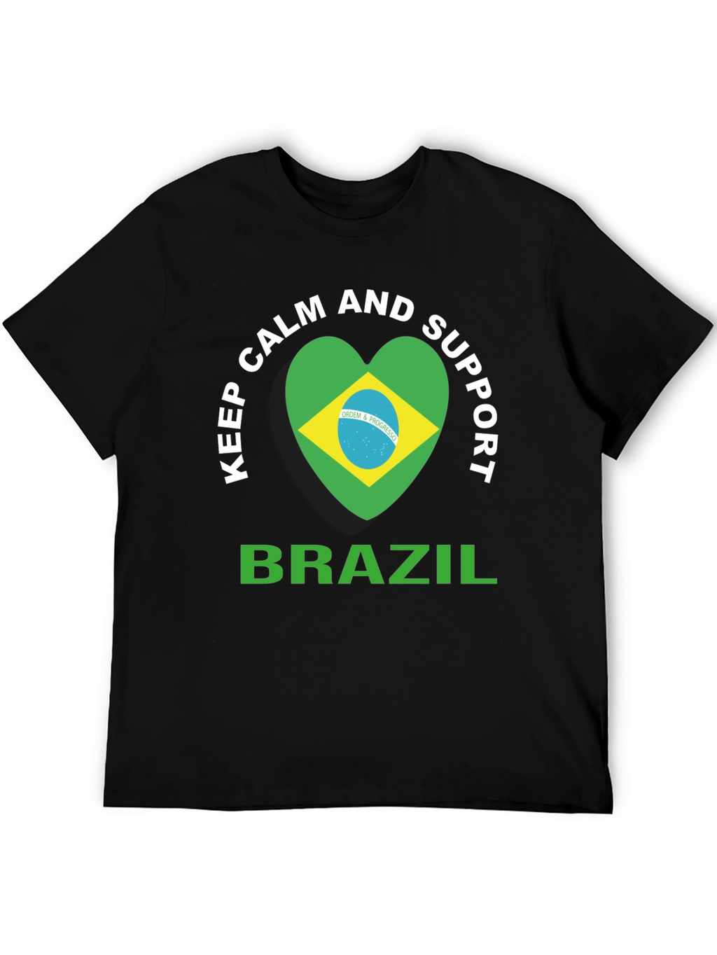 Keep Calm and Support Brazil T-Shirt