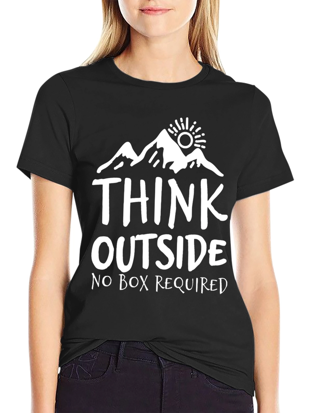 Think Outside T-Shirt - Nature Inspired Graphic Tee
