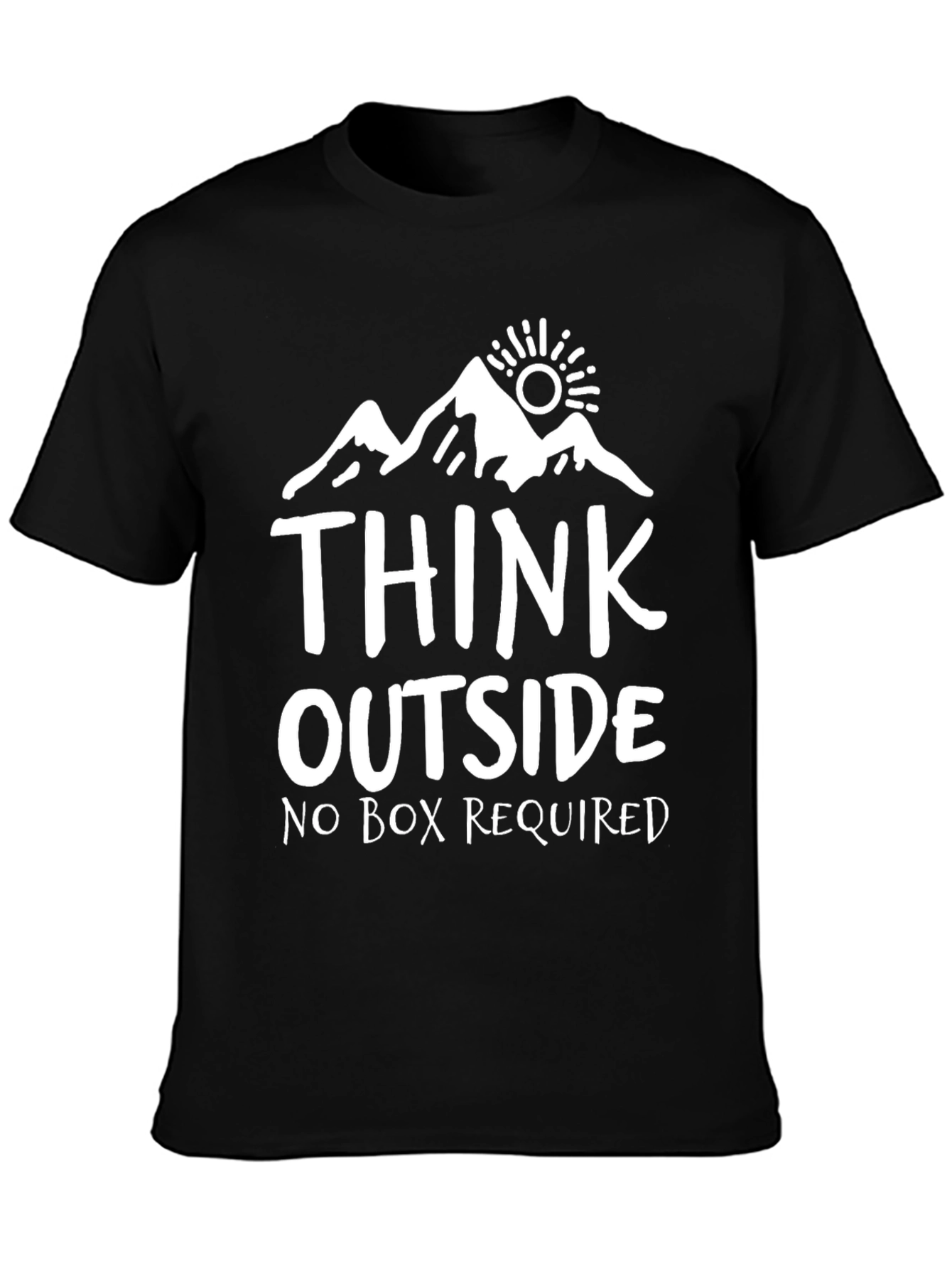 Think Outside T-Shirt - Nature Inspired Graphic Tee