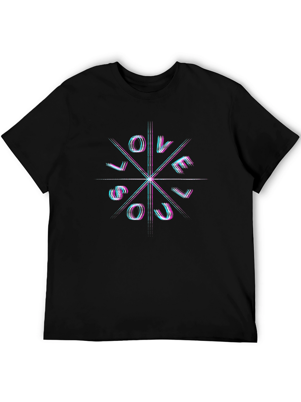 Love Soul Graphic Tee - Modern Artistic Design