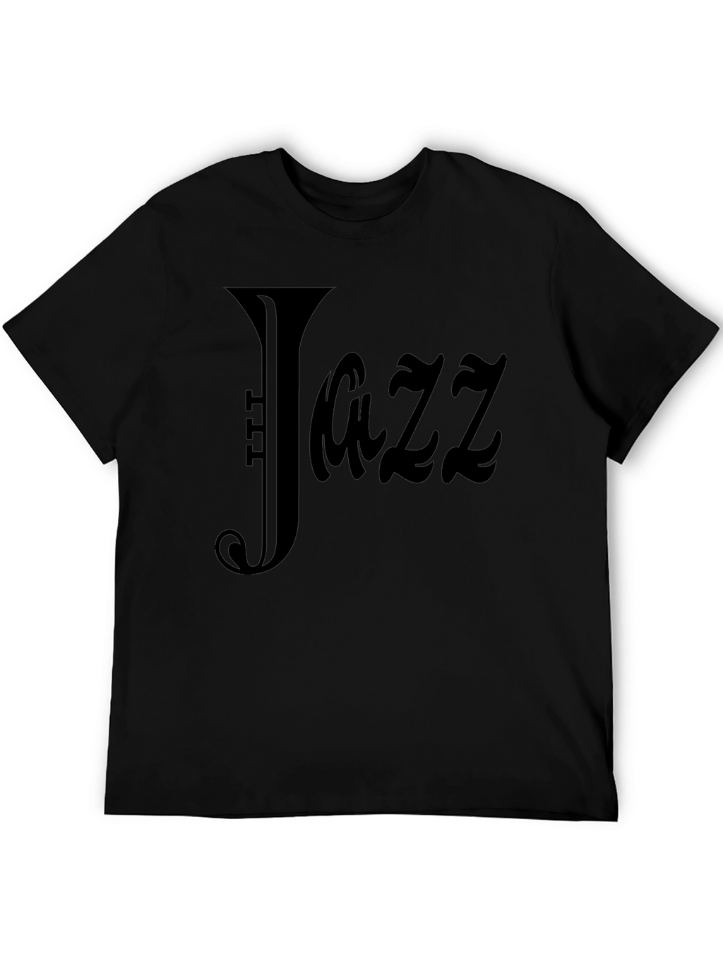 Black Jazz Music T-Shirt