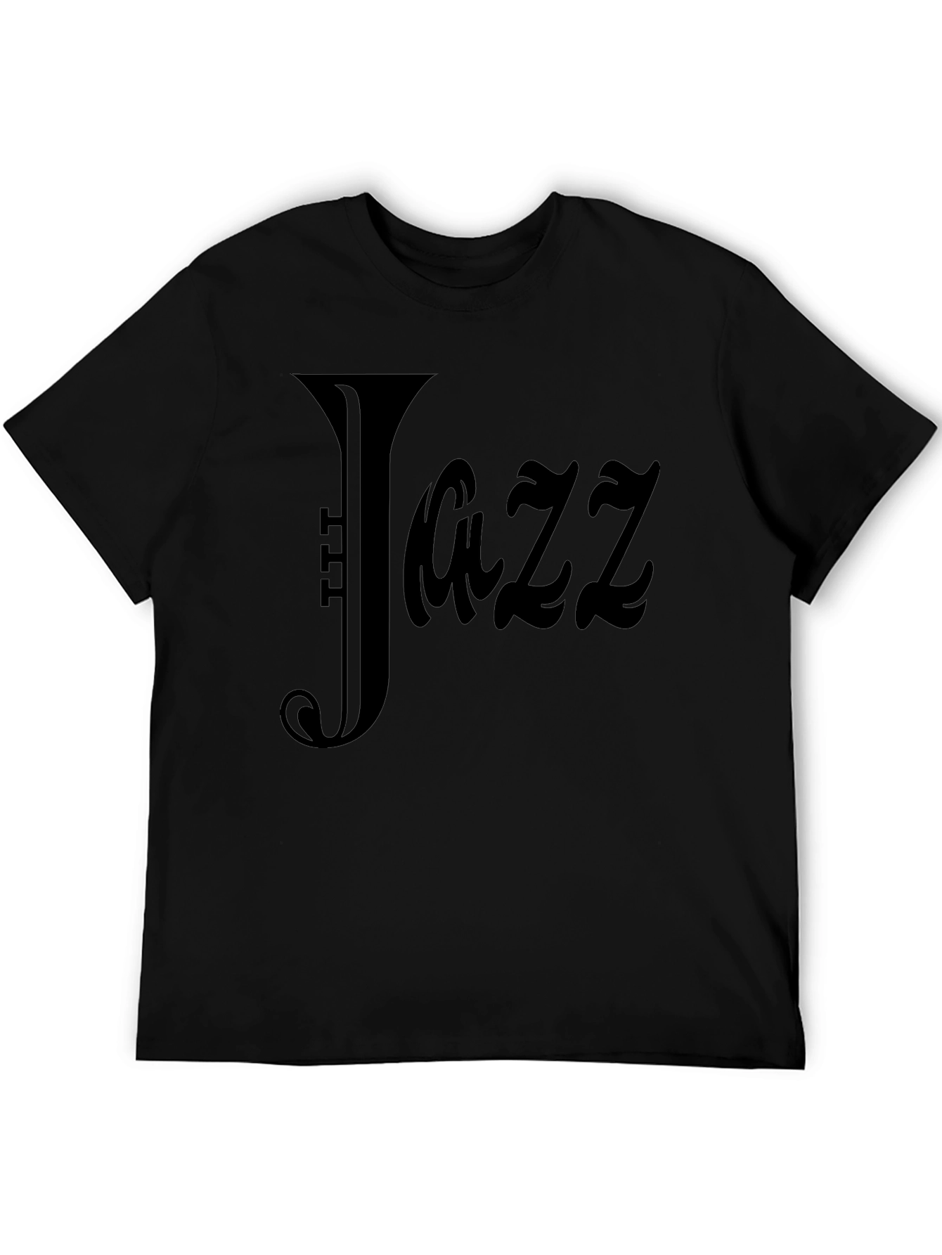 Black Jazz Music T-Shirt