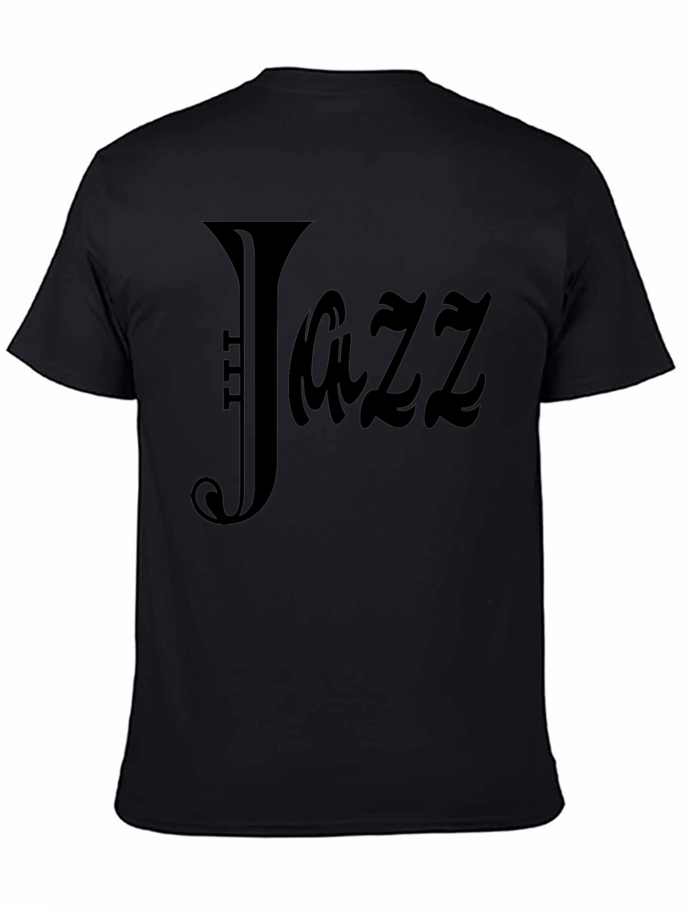 Black Jazz Music T-Shirt