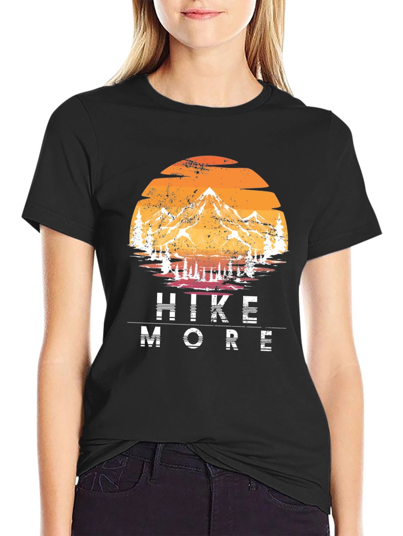 Hike More Graphic T-Shirt - Mountain Adventure