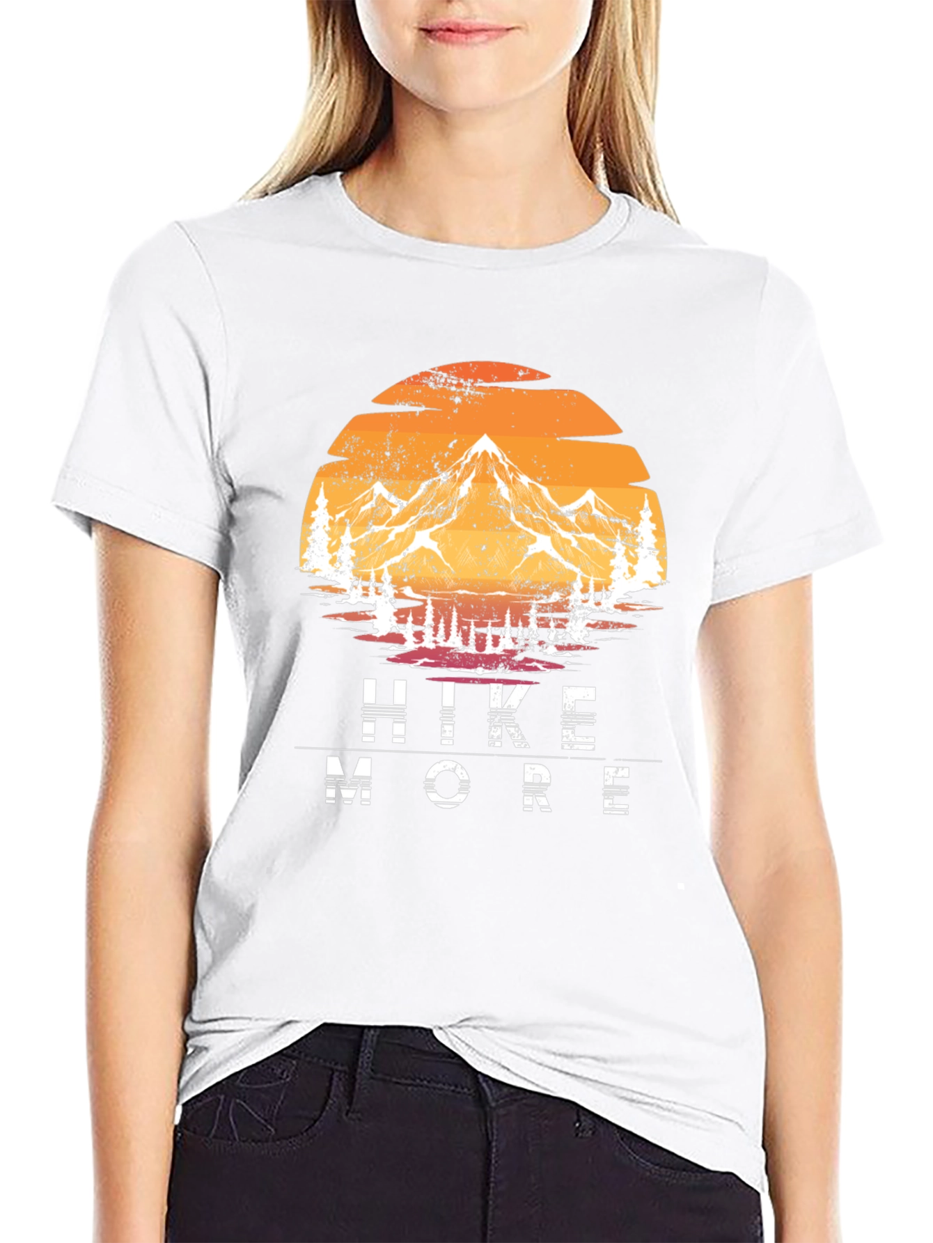 Hike More Graphic T-Shirt - Mountain Adventure
