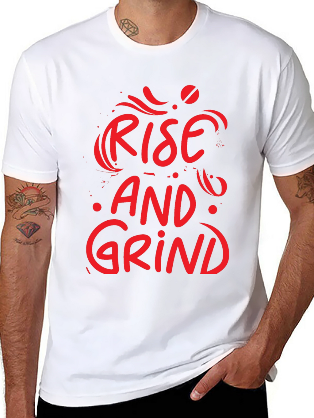 Rise and Grind Graphic T-Shirt