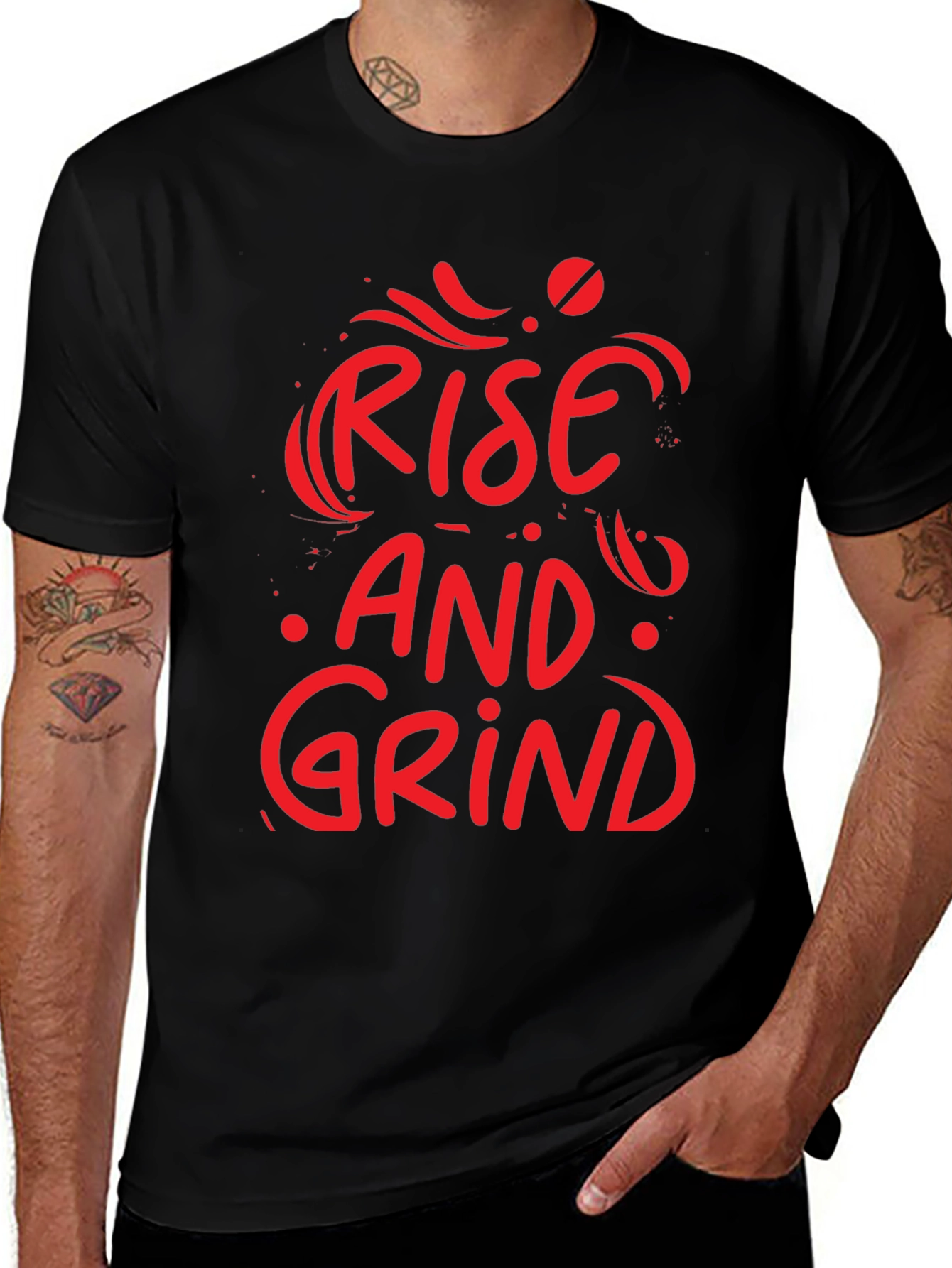 Rise and Grind Graphic T-Shirt
