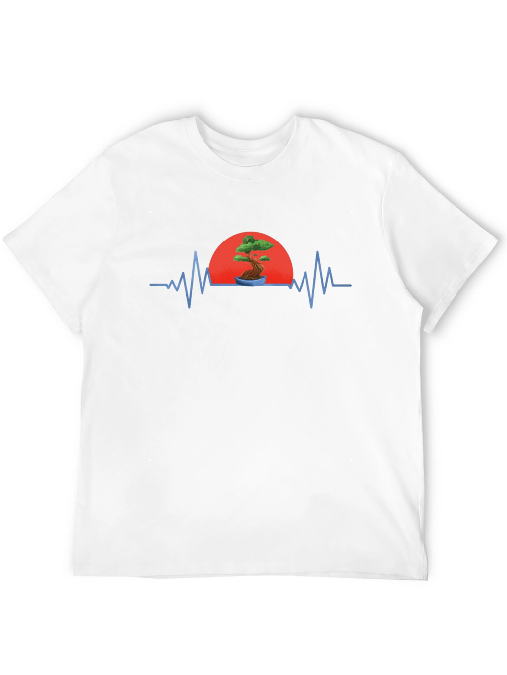Bonsai Heartbeat T-Shirt - Nature Lover Tee