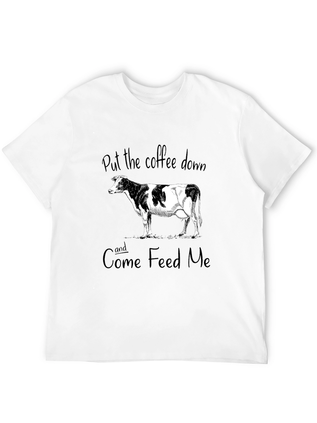 Funny Cow Graphic T-Shirt