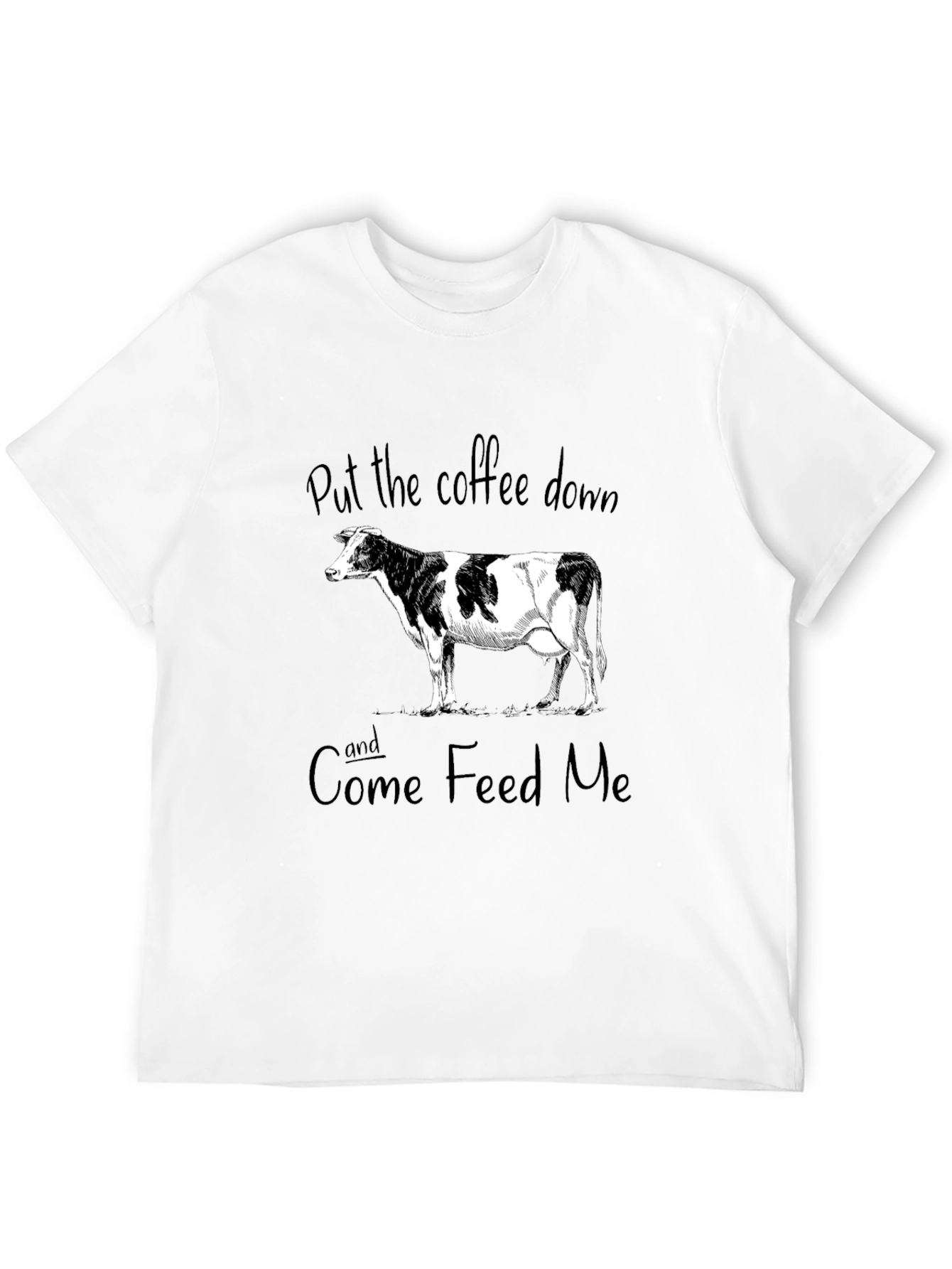 Funny Cow Graphic T-Shirt