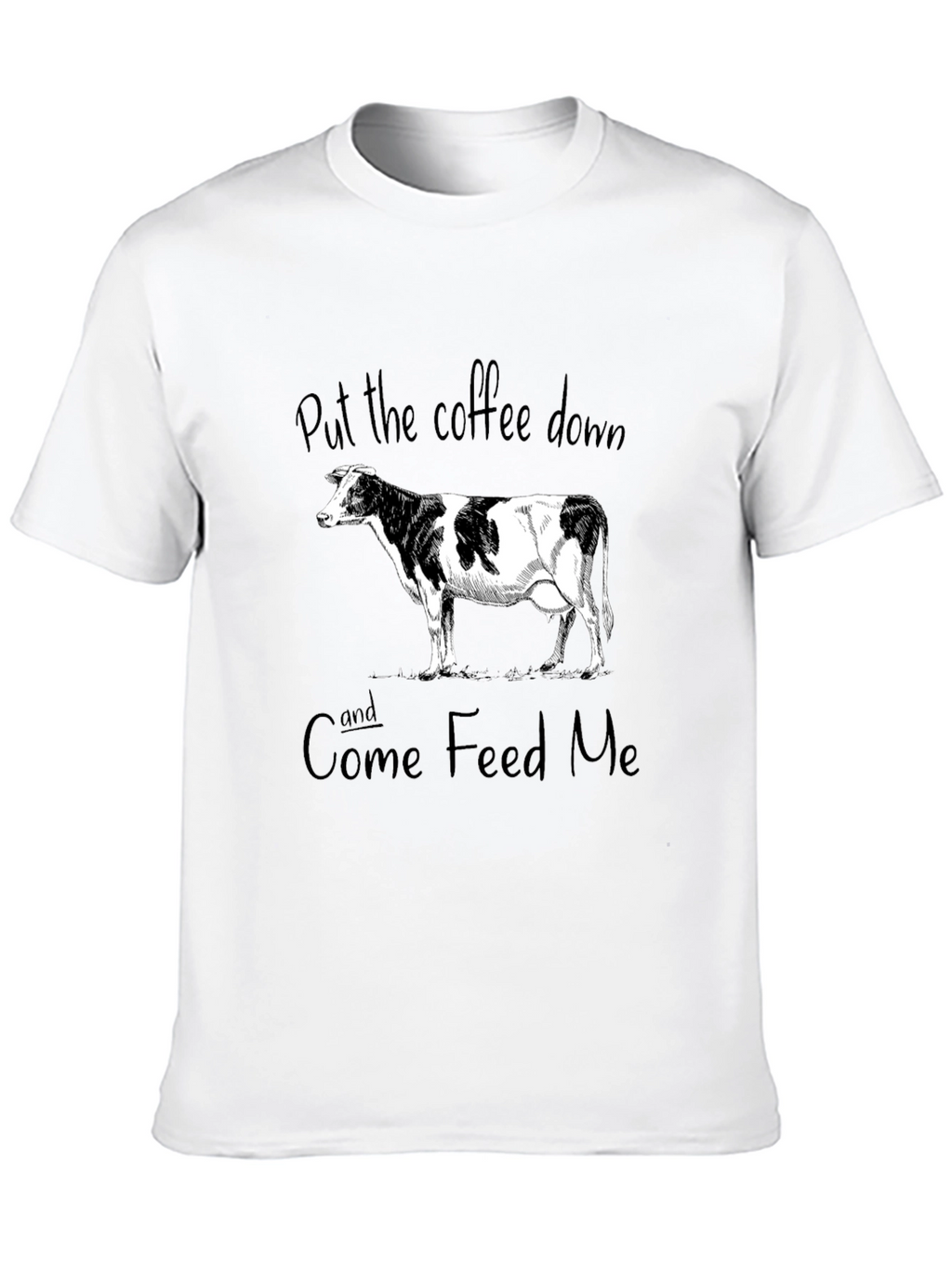 Funny Cow Graphic T-Shirt