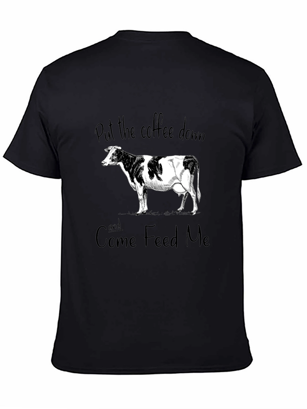 Funny Cow Graphic T-Shirt