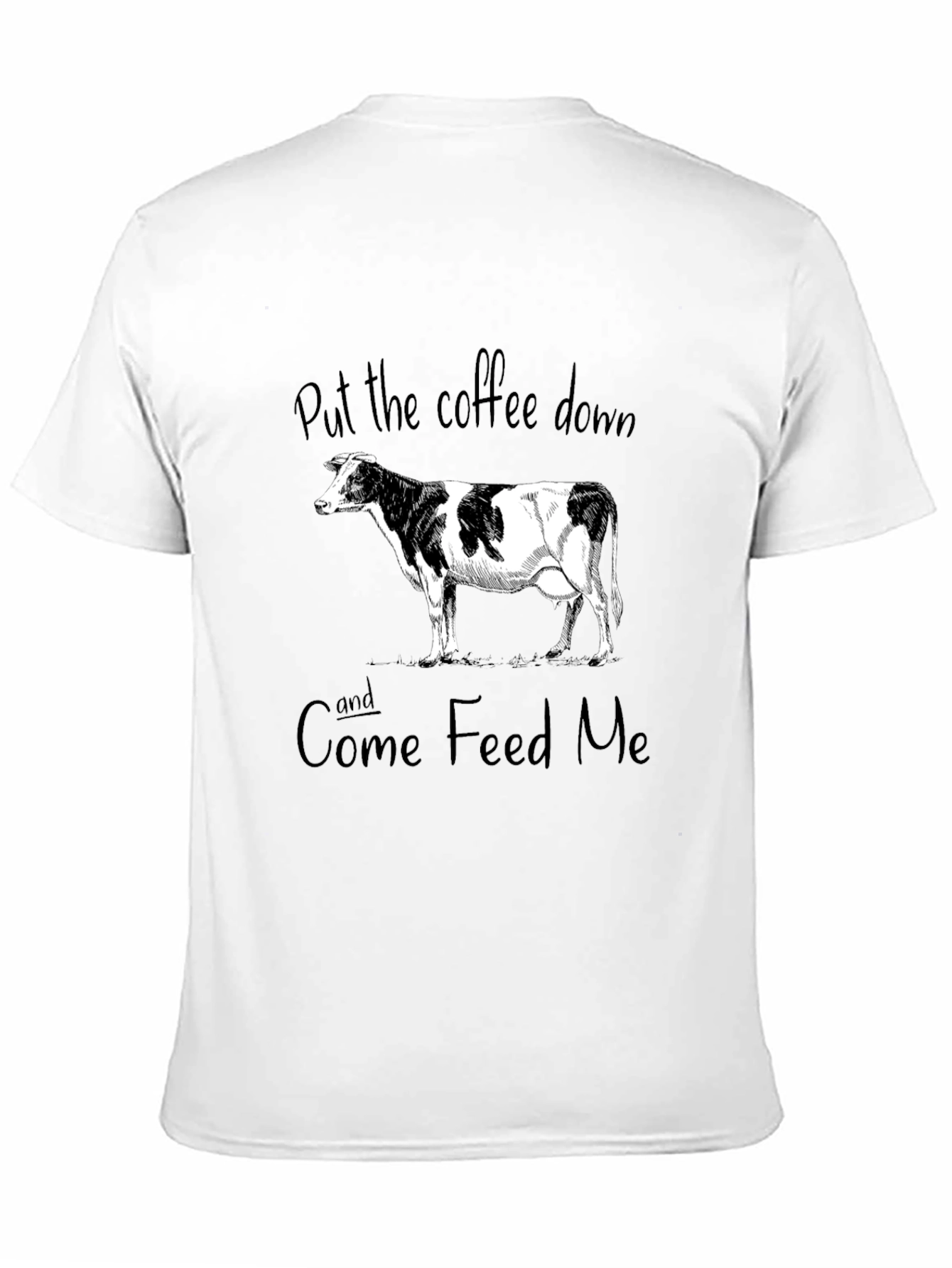 Funny Cow Graphic T-Shirt
