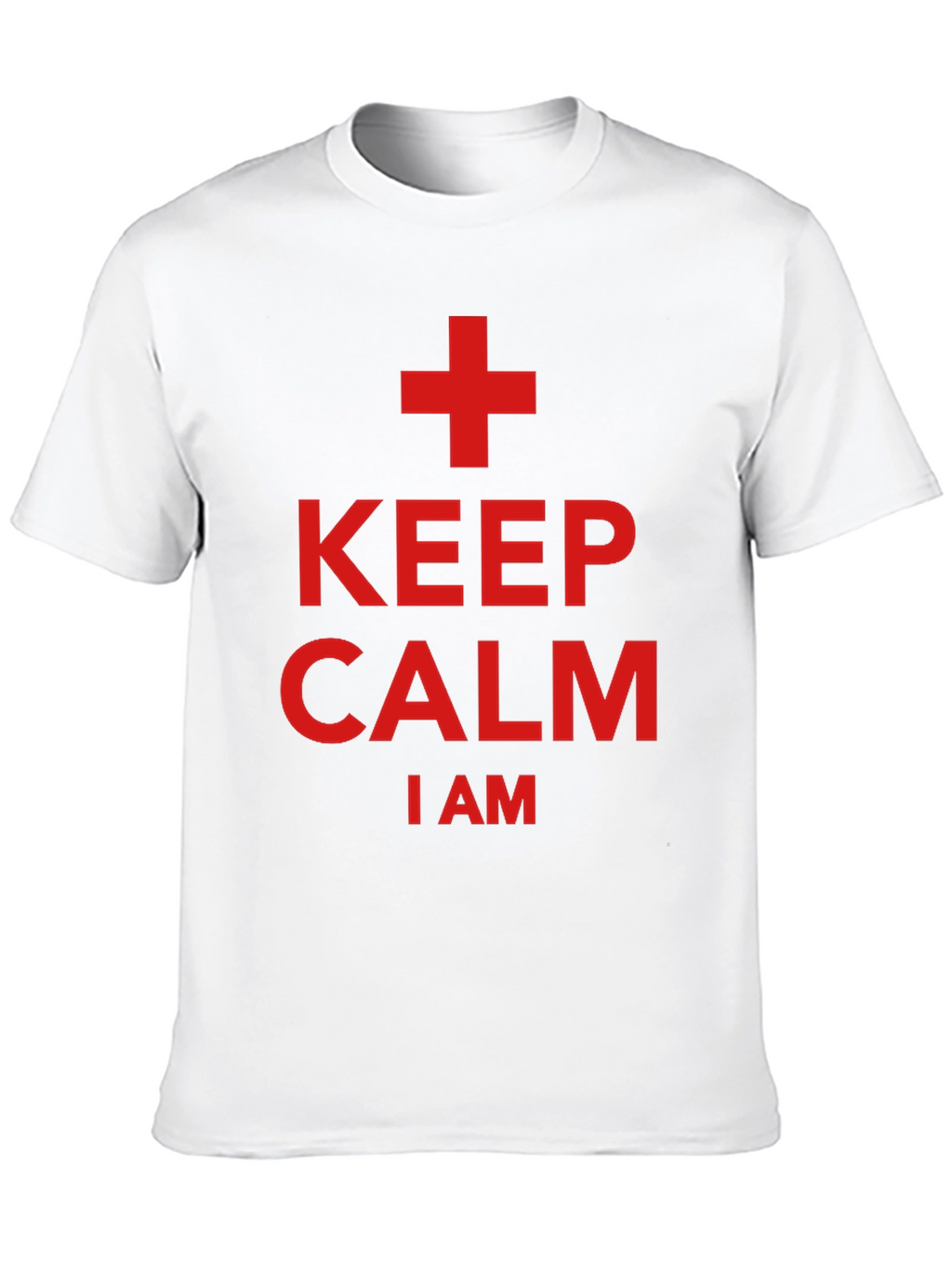 Keep Calm I Am A + T-Shirt
