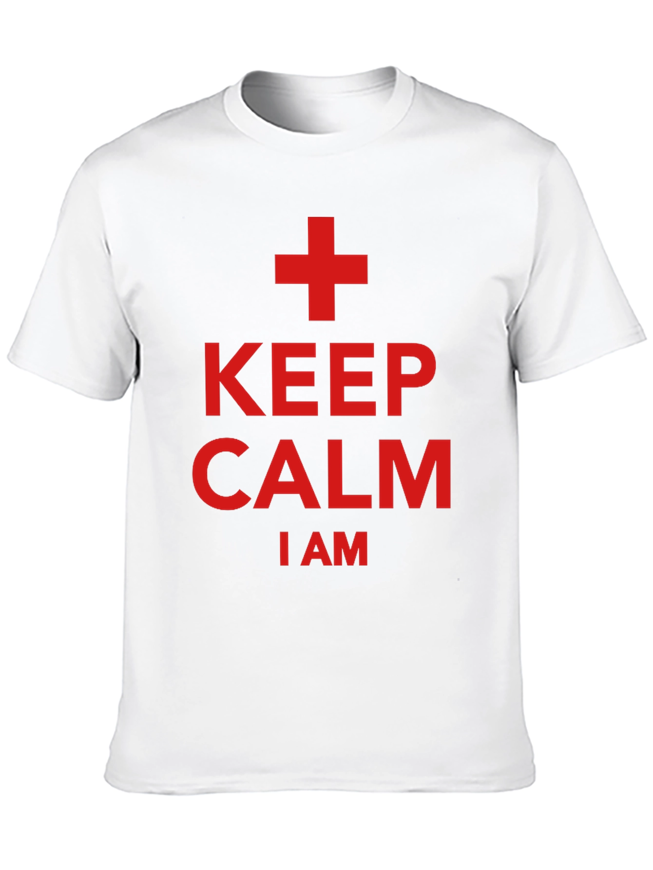 Keep Calm I Am A + T-Shirt