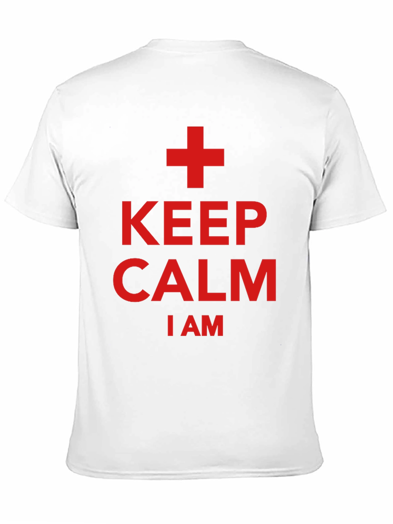 Keep Calm I Am A + T-Shirt