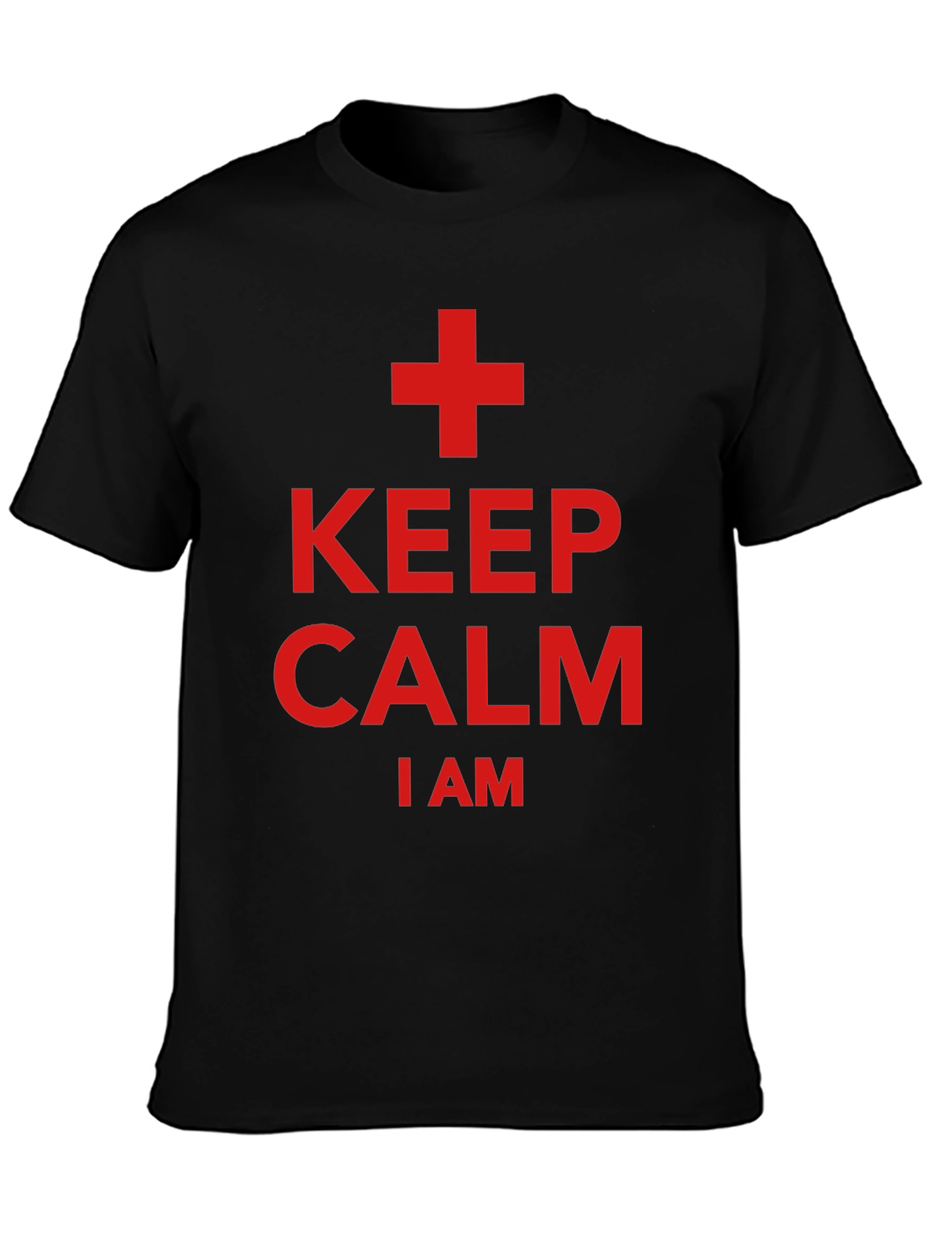 Keep Calm I Am A + T-Shirt