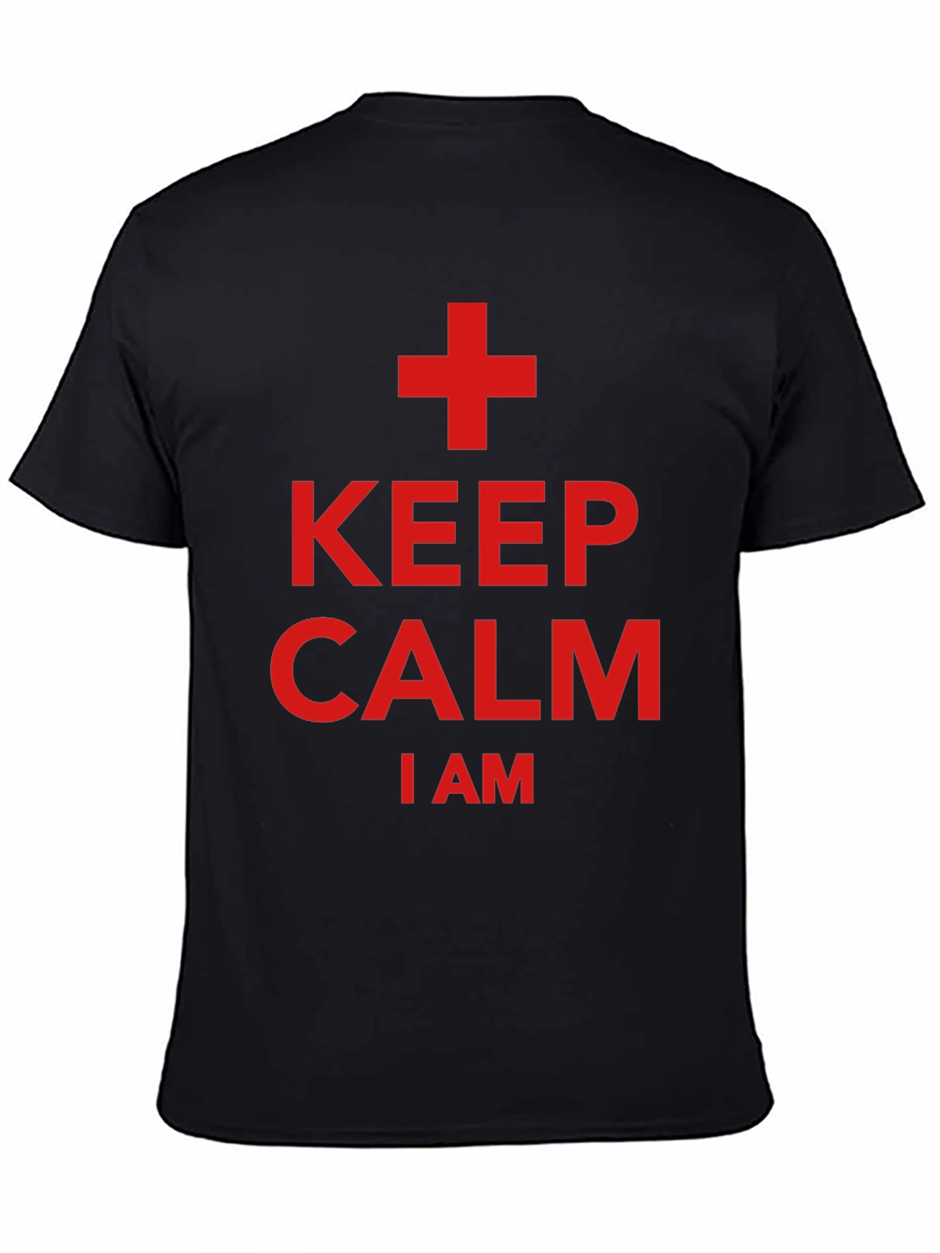 Keep Calm I Am A + T-Shirt