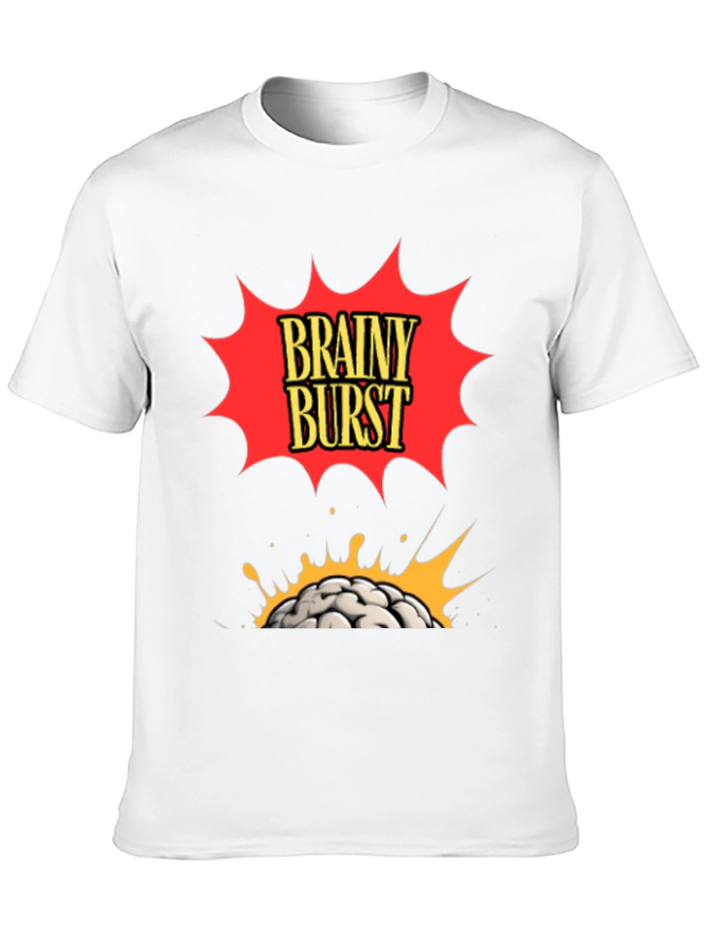 Brainy Burst Graphic T-Shirt - Bold & Stylish!
