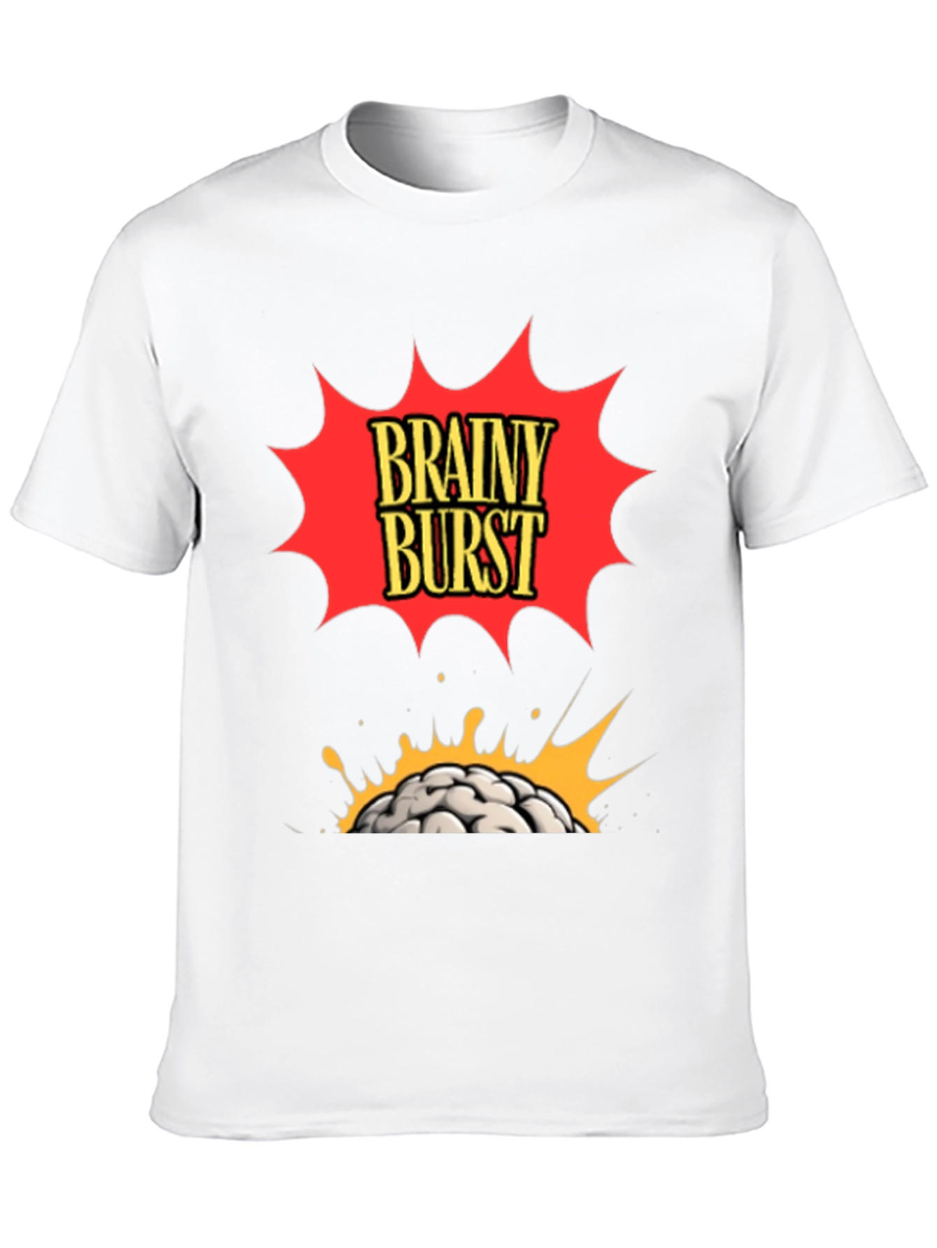 Brainy Burst Graphic T-Shirt - Bold & Stylish!