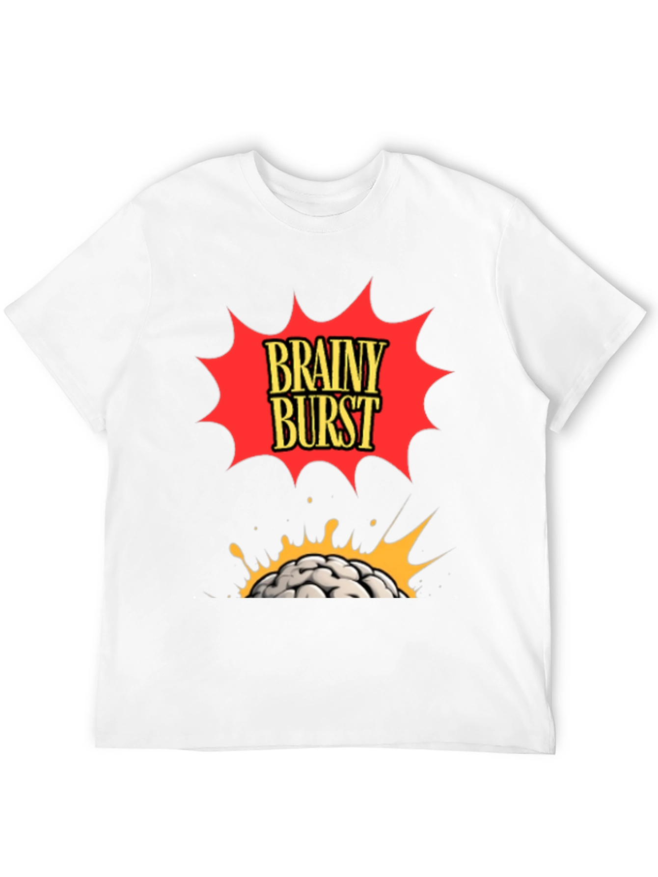 Brainy Burst Graphic T-Shirt - Bold & Stylish!