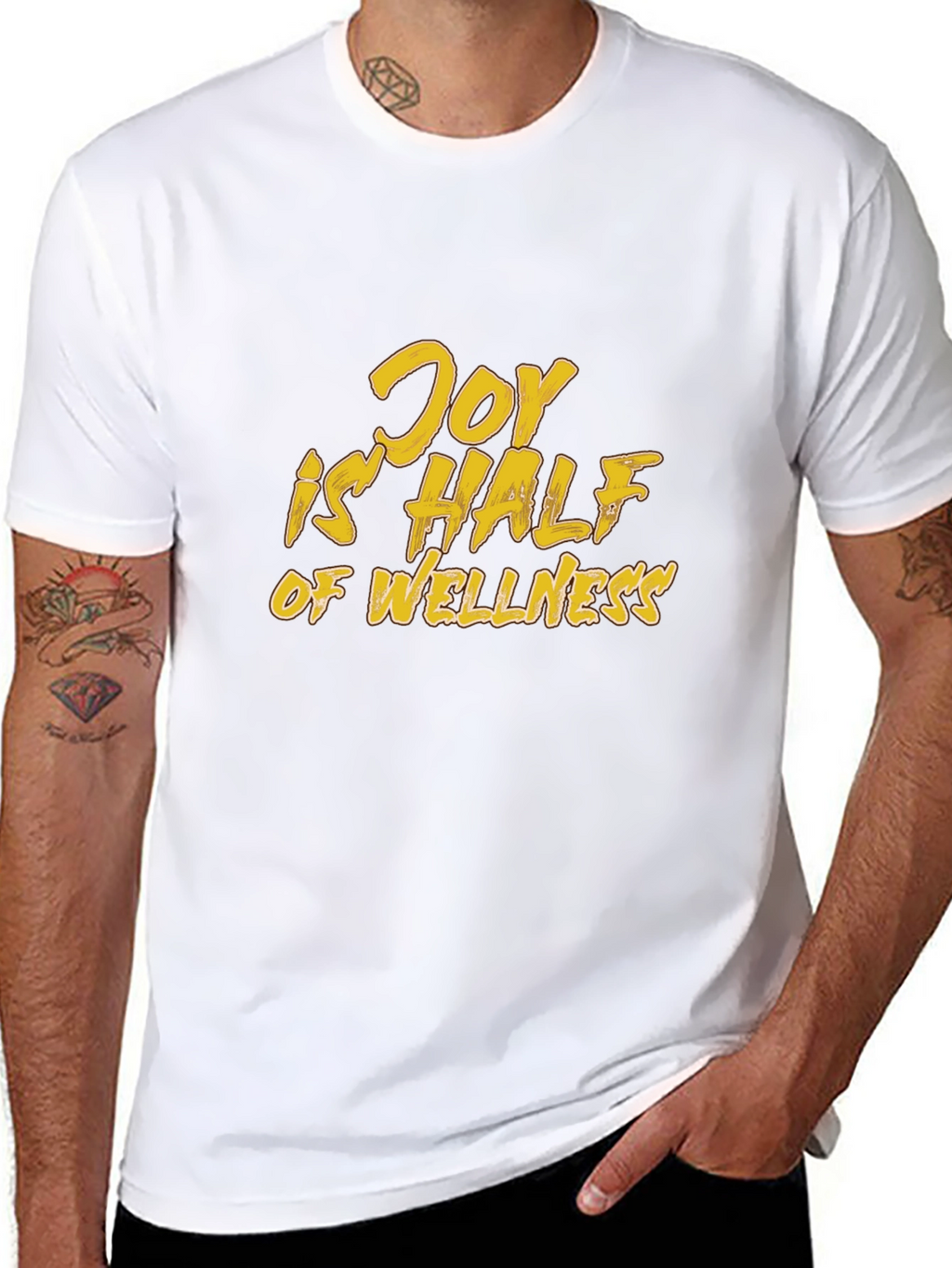 Joy is Half of Wellness Graphic Tee