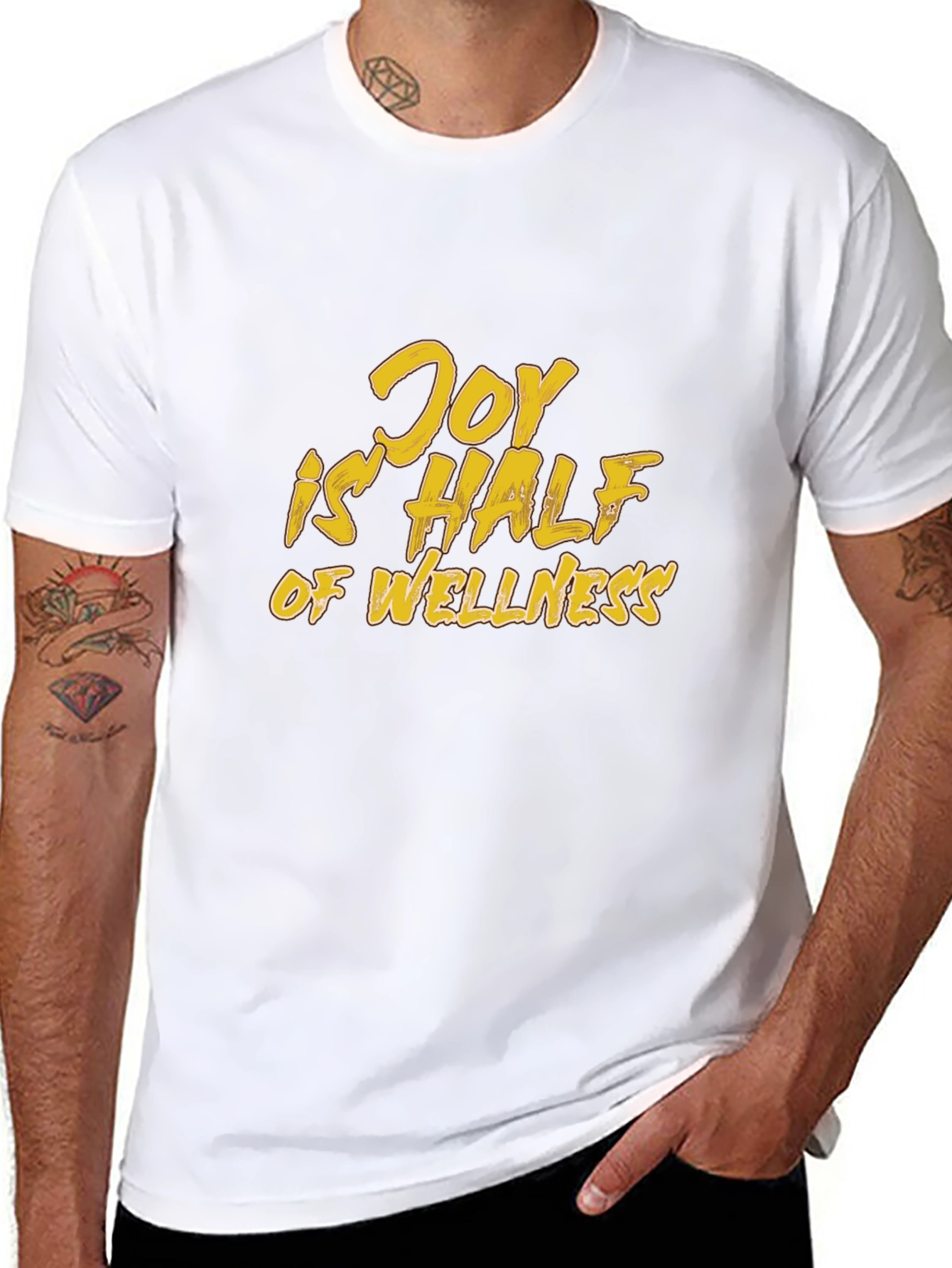 Joy is Half of Wellness Graphic Tee