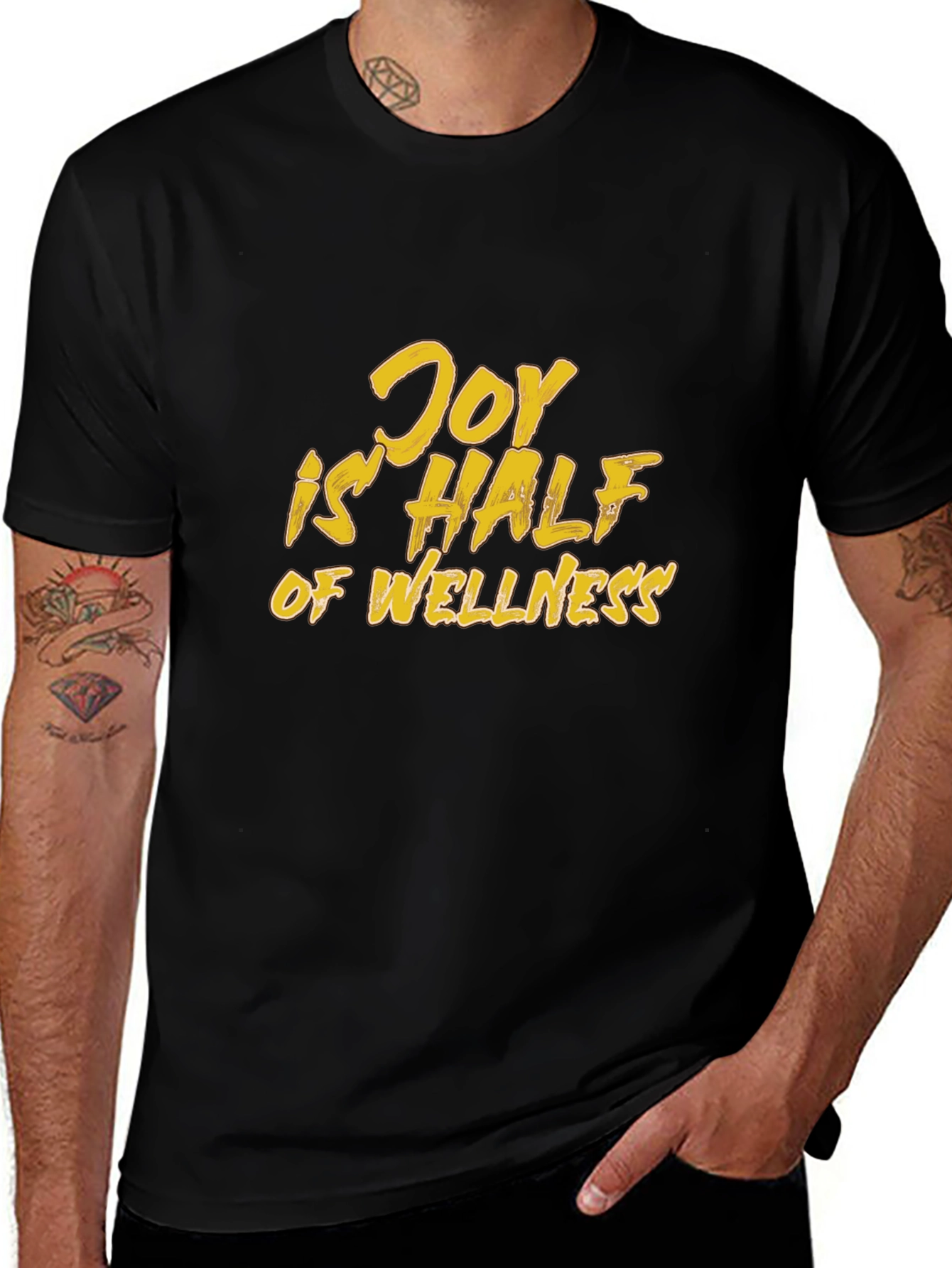 Joy is Half of Wellness Graphic Tee