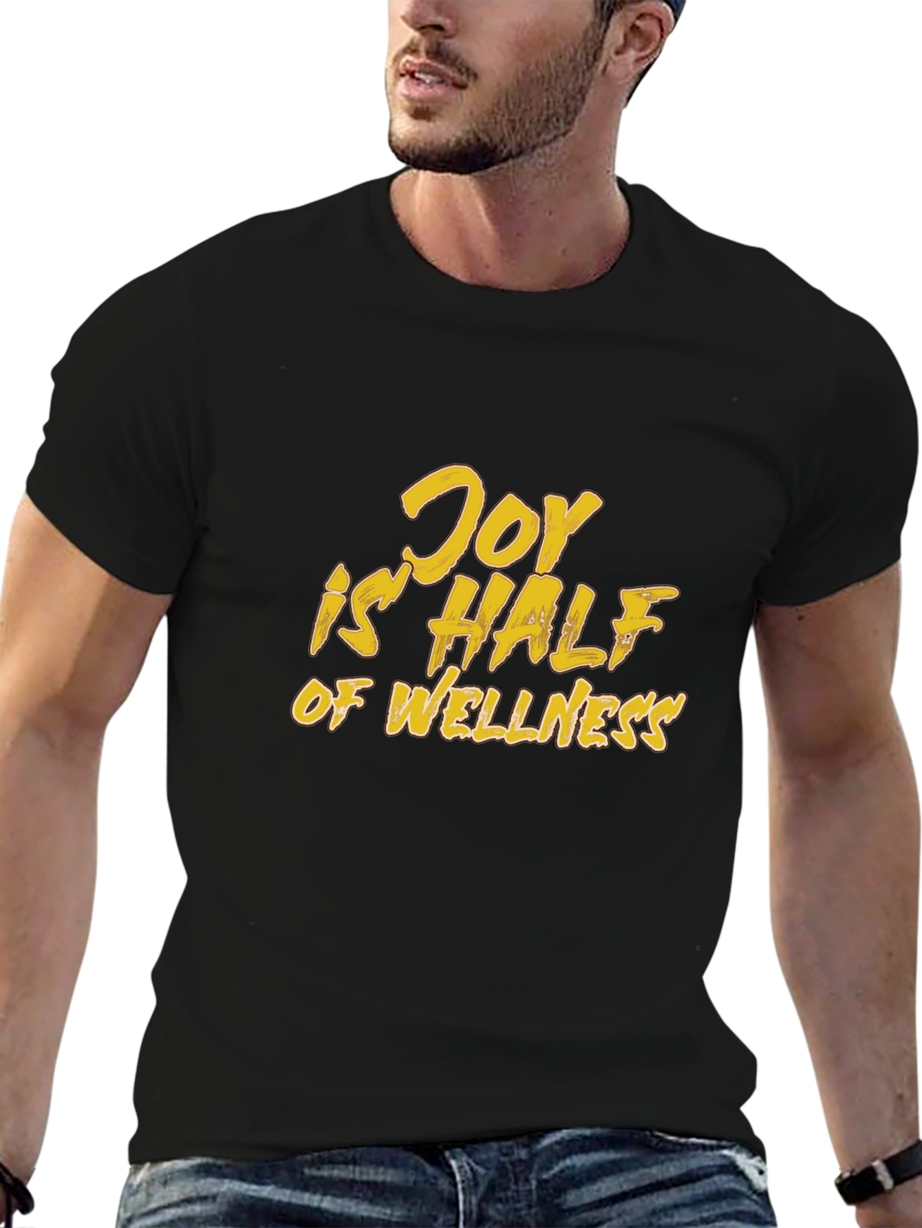 Joy is Half of Wellness Graphic Tee