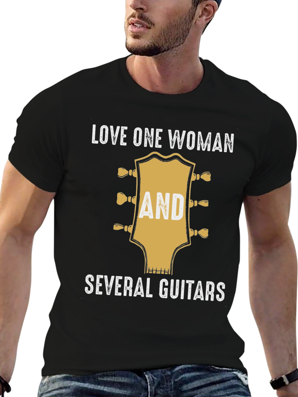 Love One Woman & Several Guitars T-Shirt