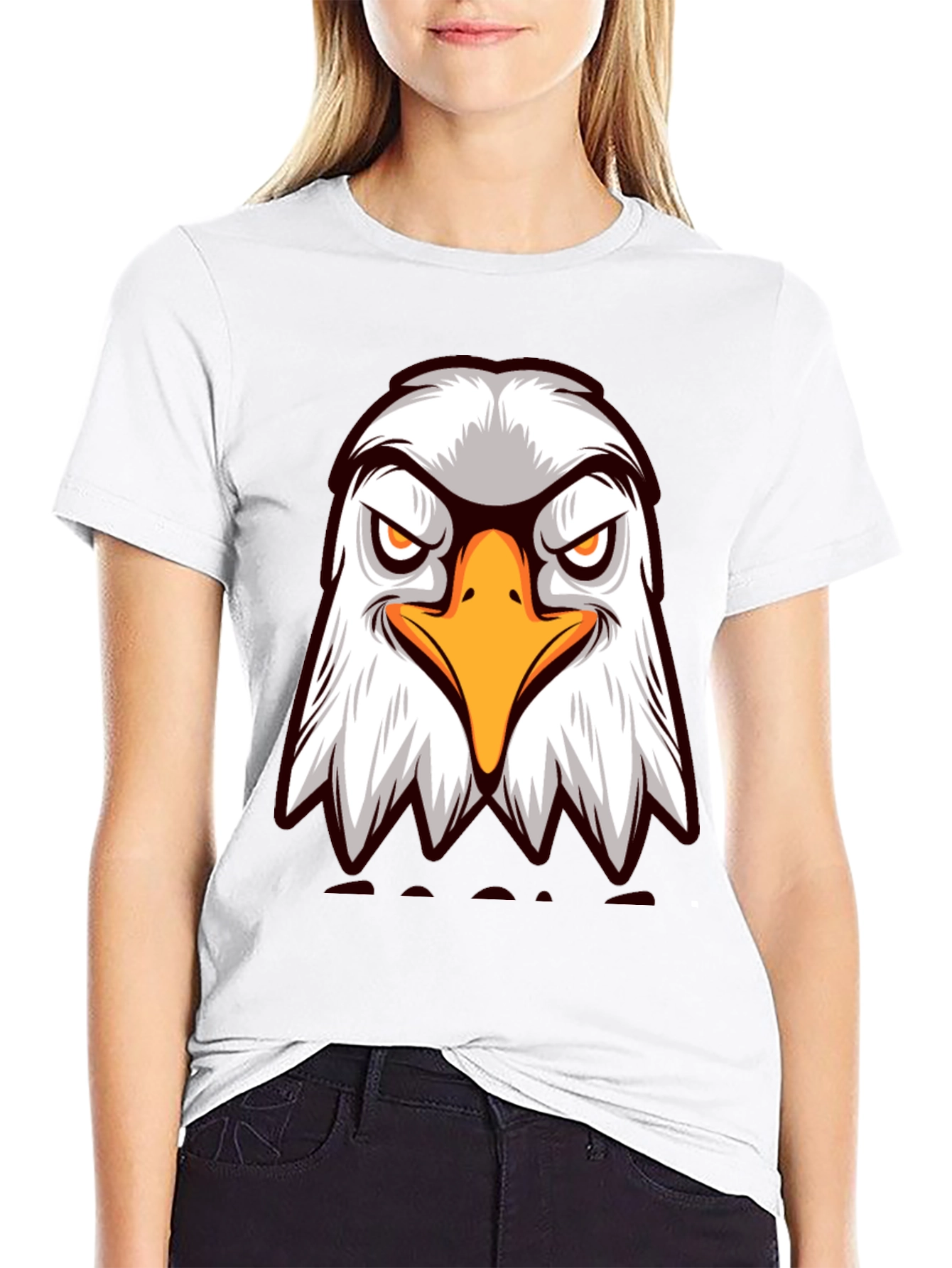 Eagle Graphic Tee - Bold Bird Design