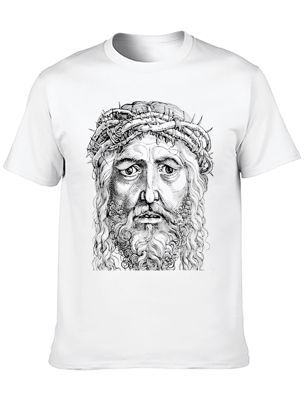 Crown of Thorns Graphic T-Shirt - Black