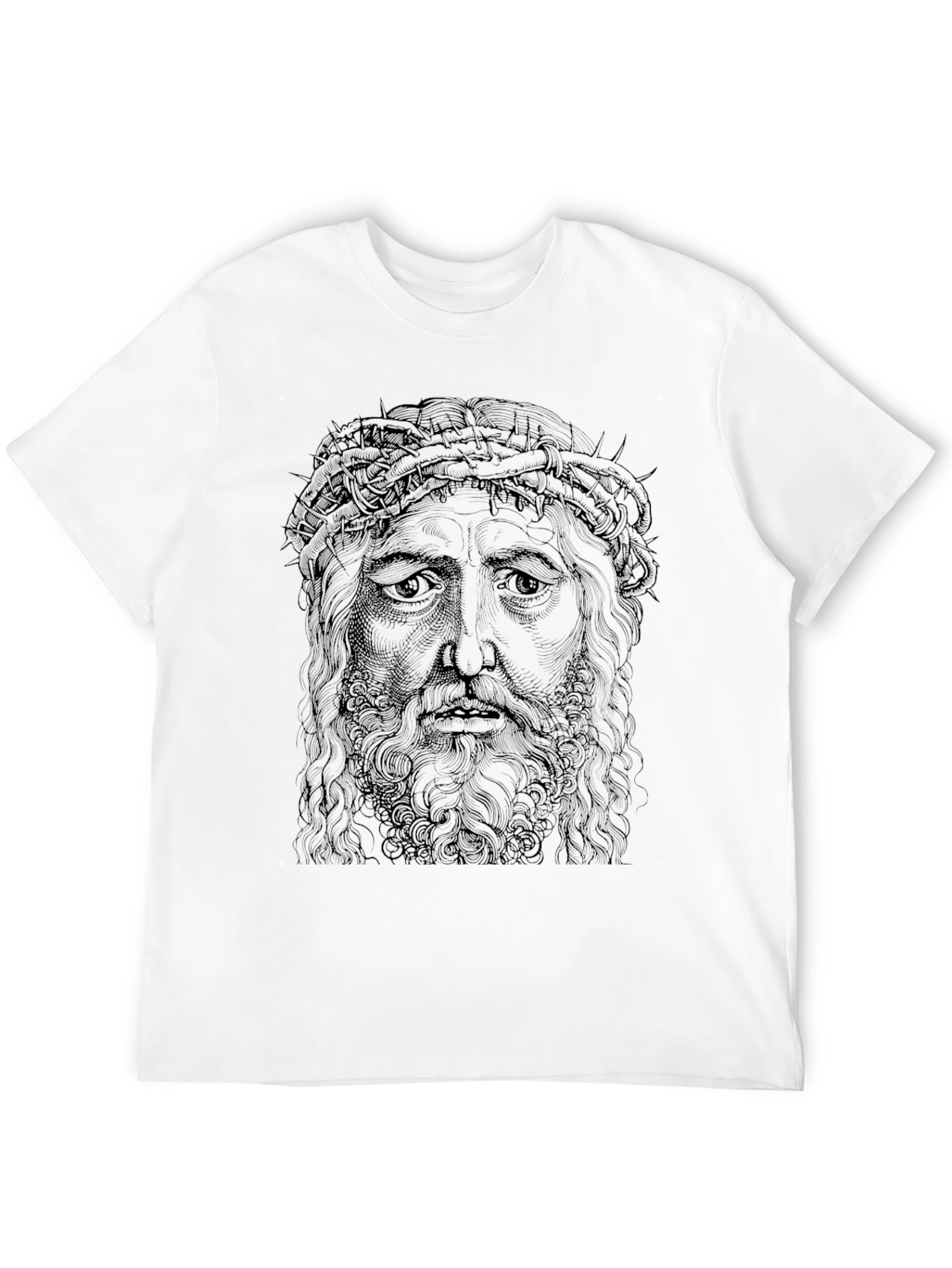 Crown of Thorns Graphic T-Shirt - Black