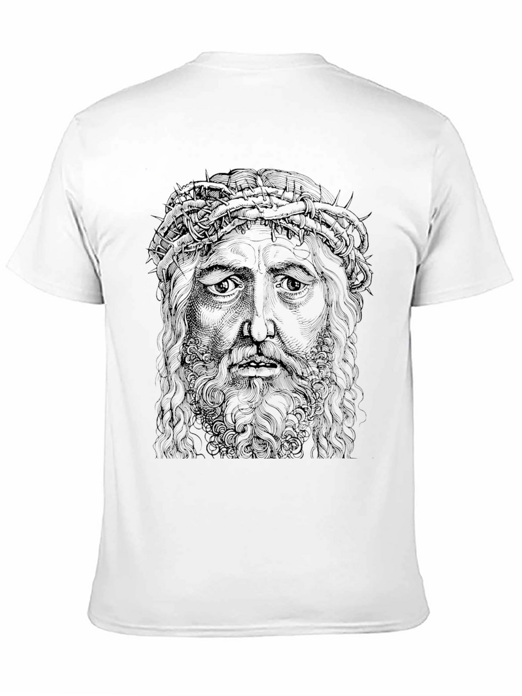Crown of Thorns Graphic T-Shirt - Black