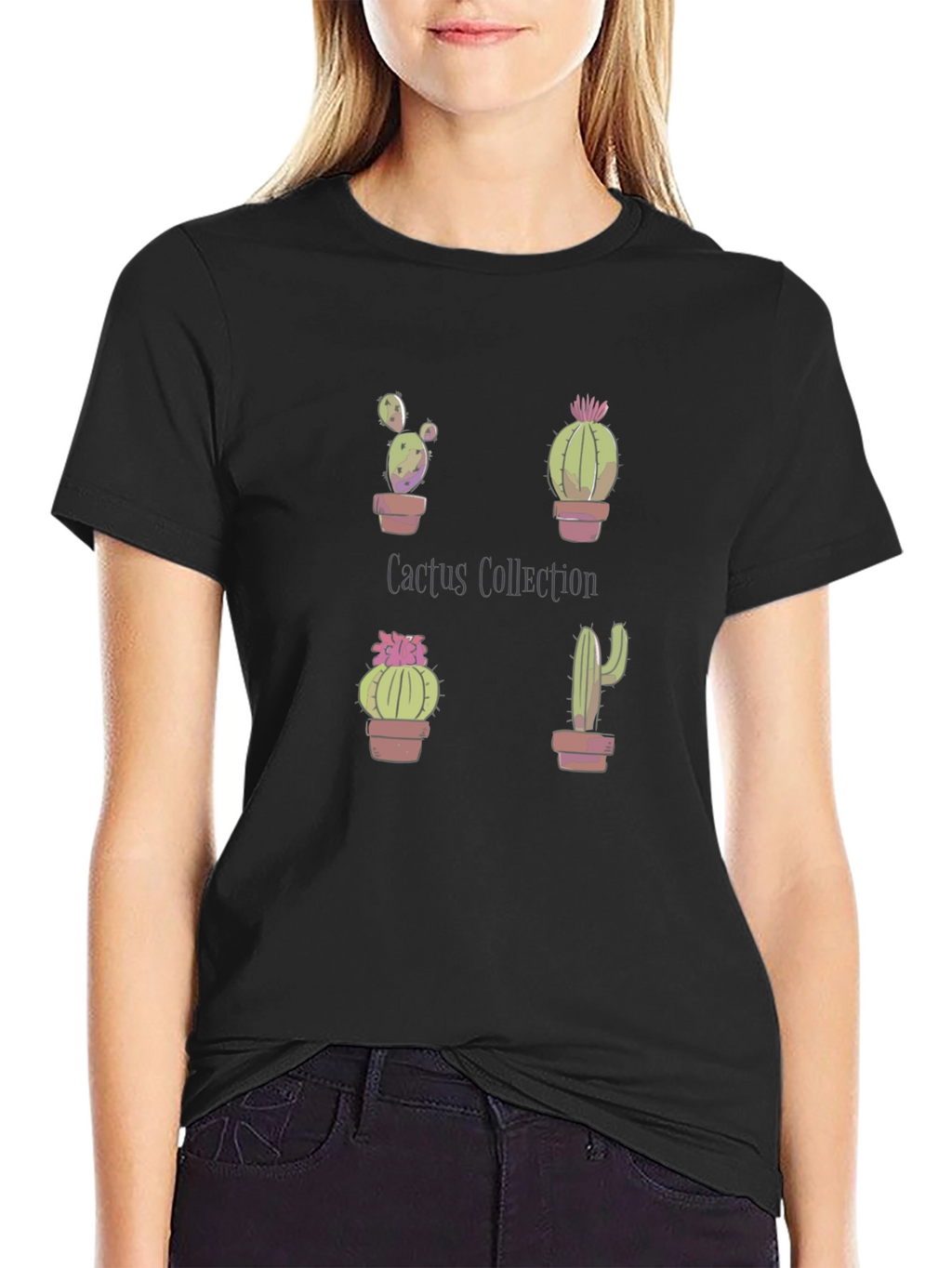 Cactus Collection T-Shirt - Unique Plant Lovers Tee