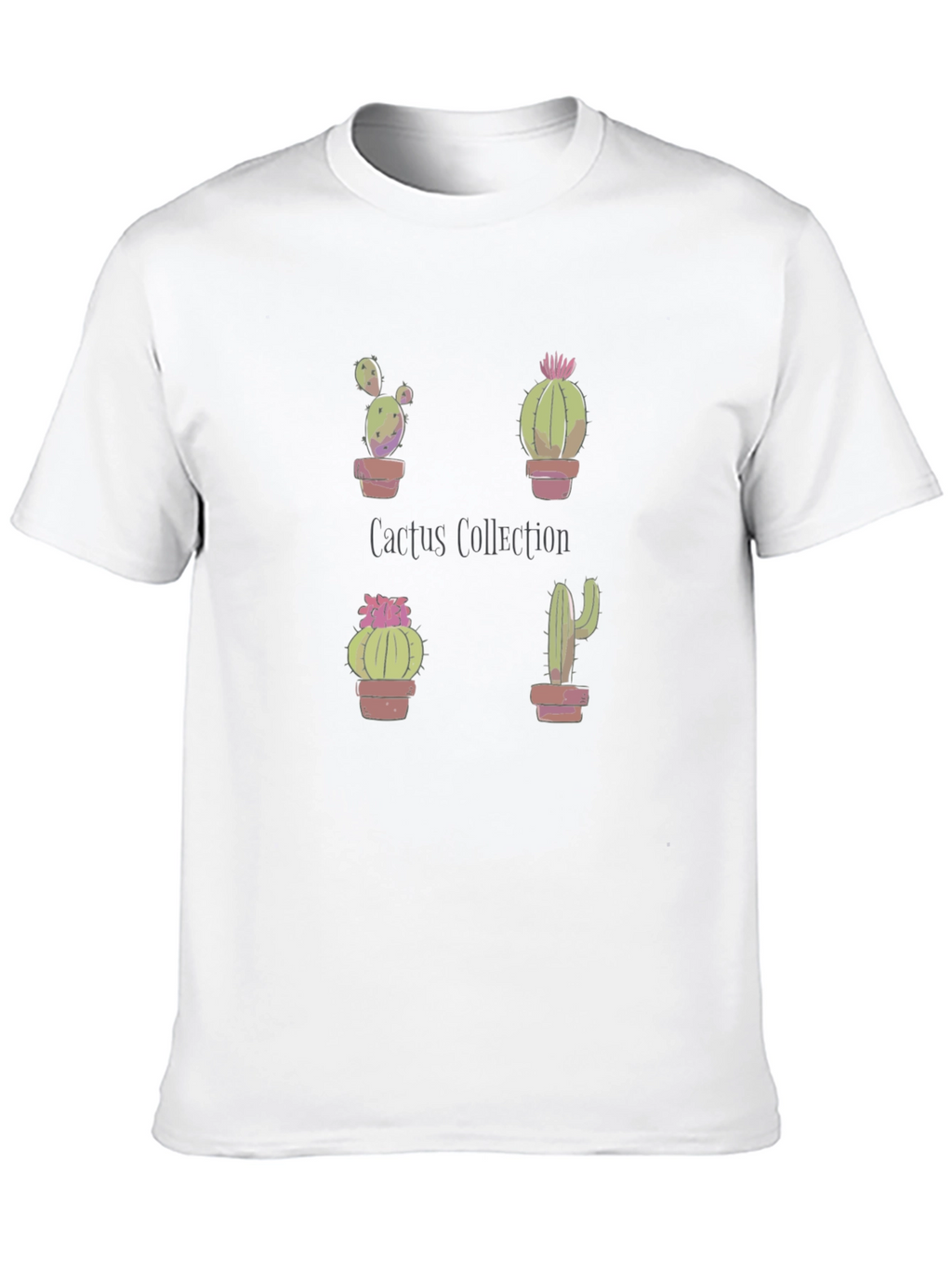 Cactus Collection T-Shirt - Unique Plant Lovers Tee