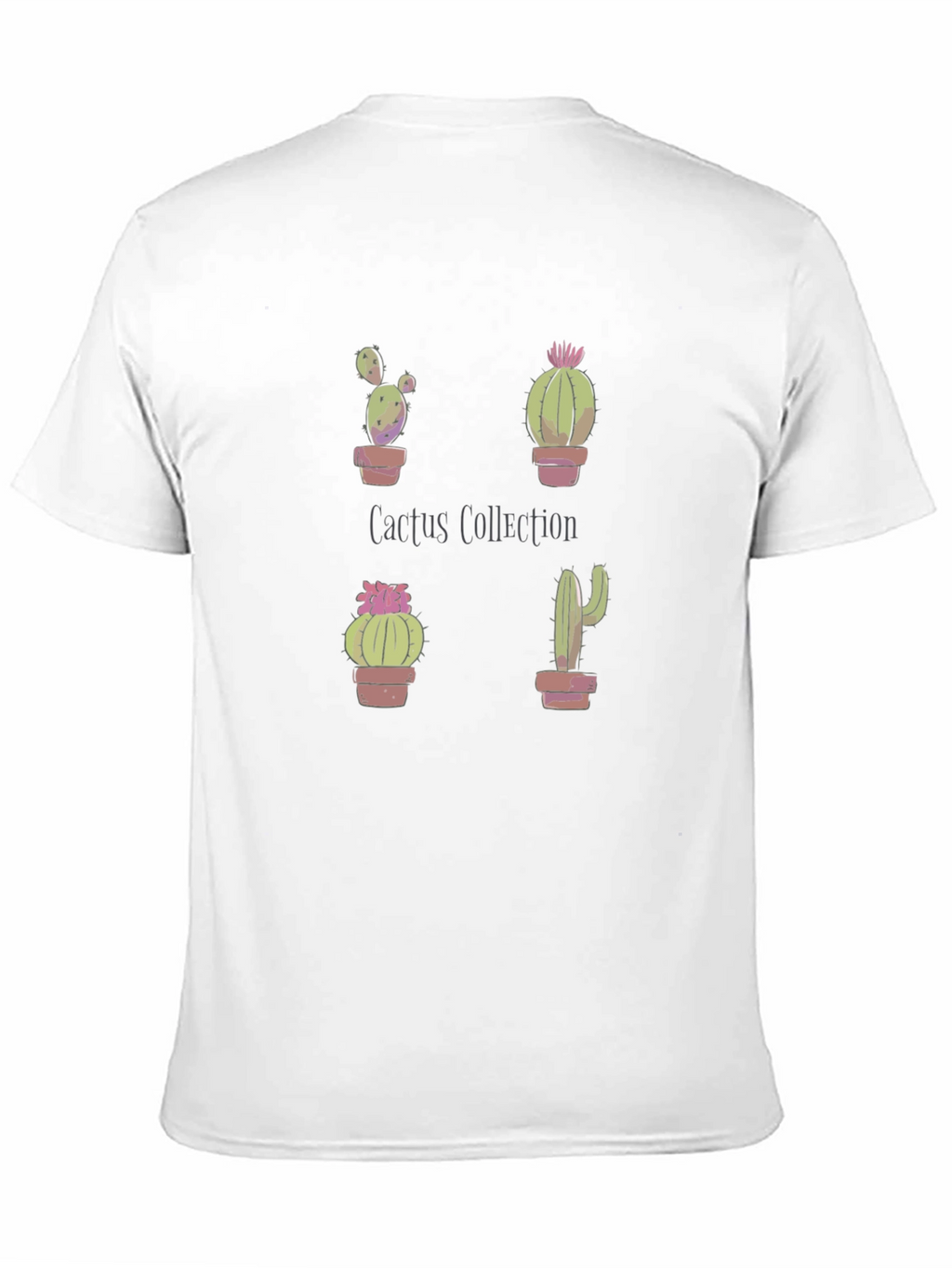 Cactus Collection T-Shirt - Unique Plant Lovers Tee