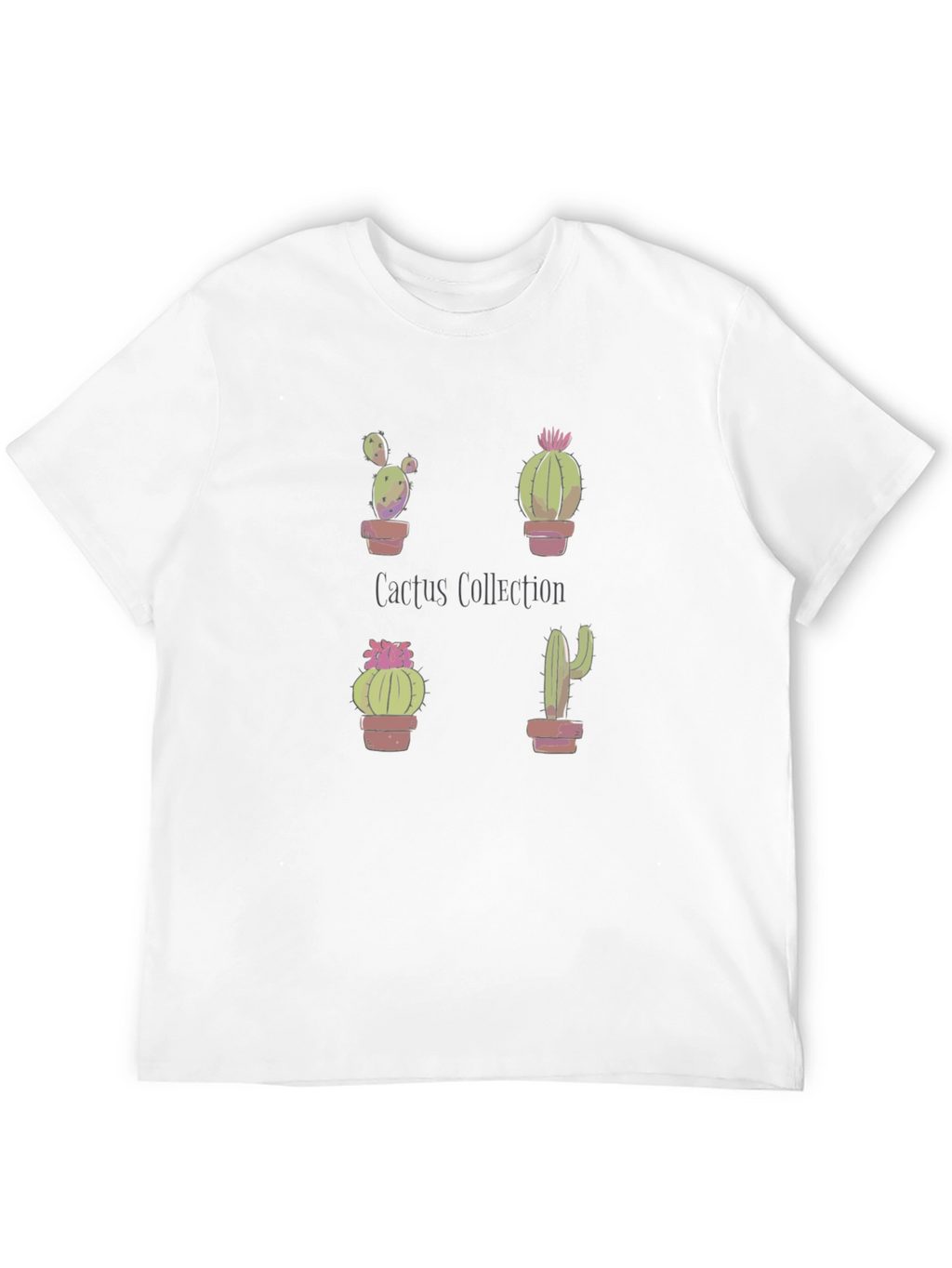 Cactus Collection T-Shirt - Unique Plant Lovers Tee
