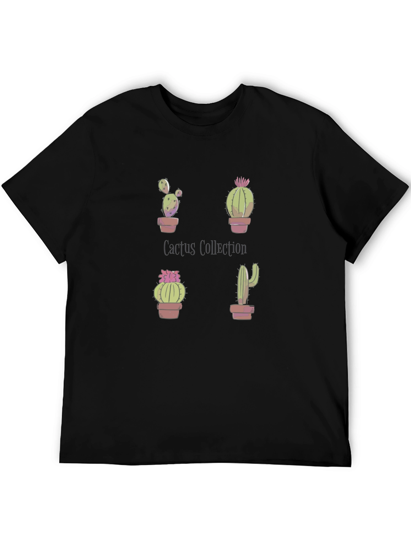 Cactus Collection T-Shirt - Unique Plant Lovers Tee