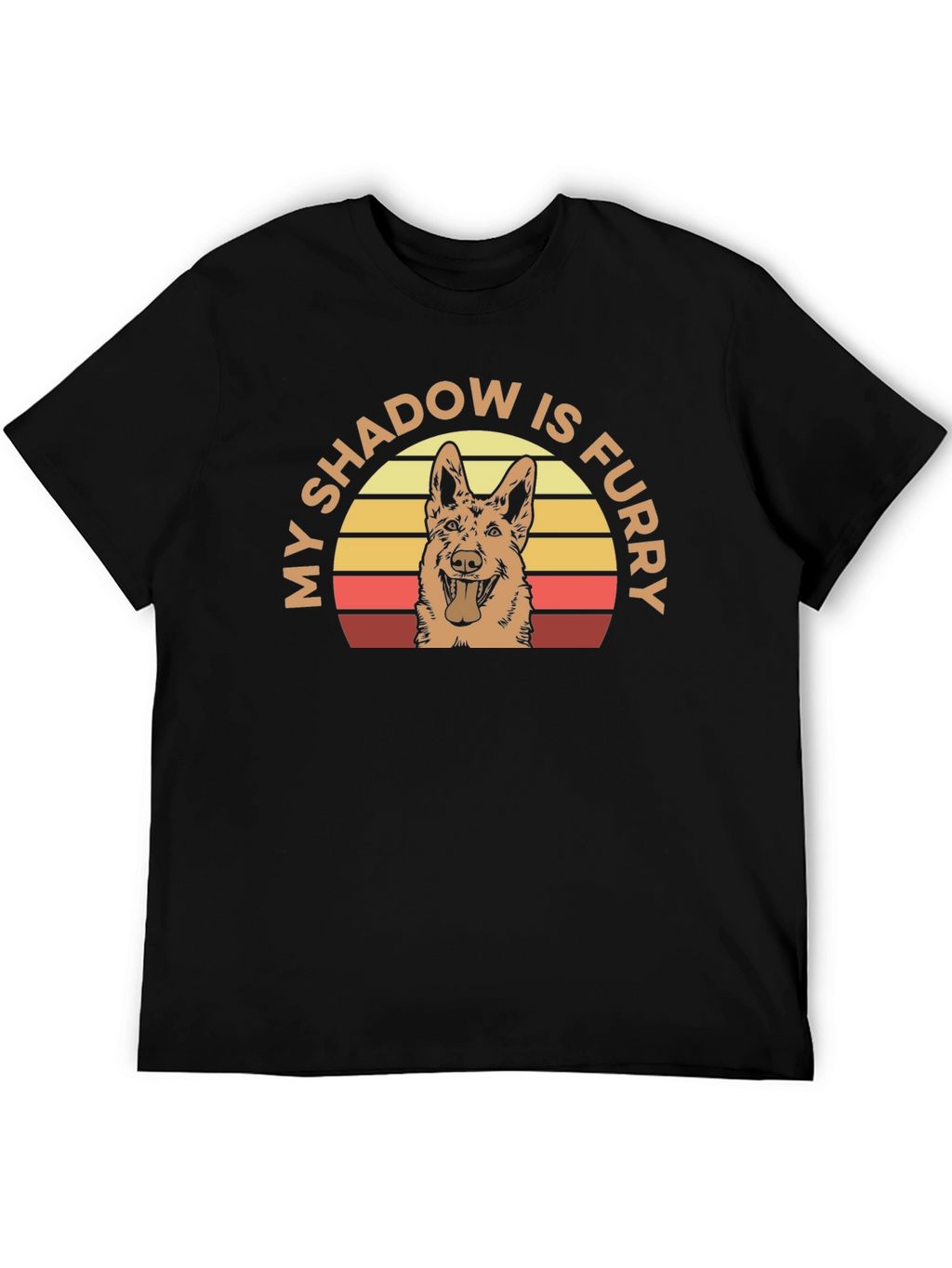 My Shadow is Furry Dog T-Shirt